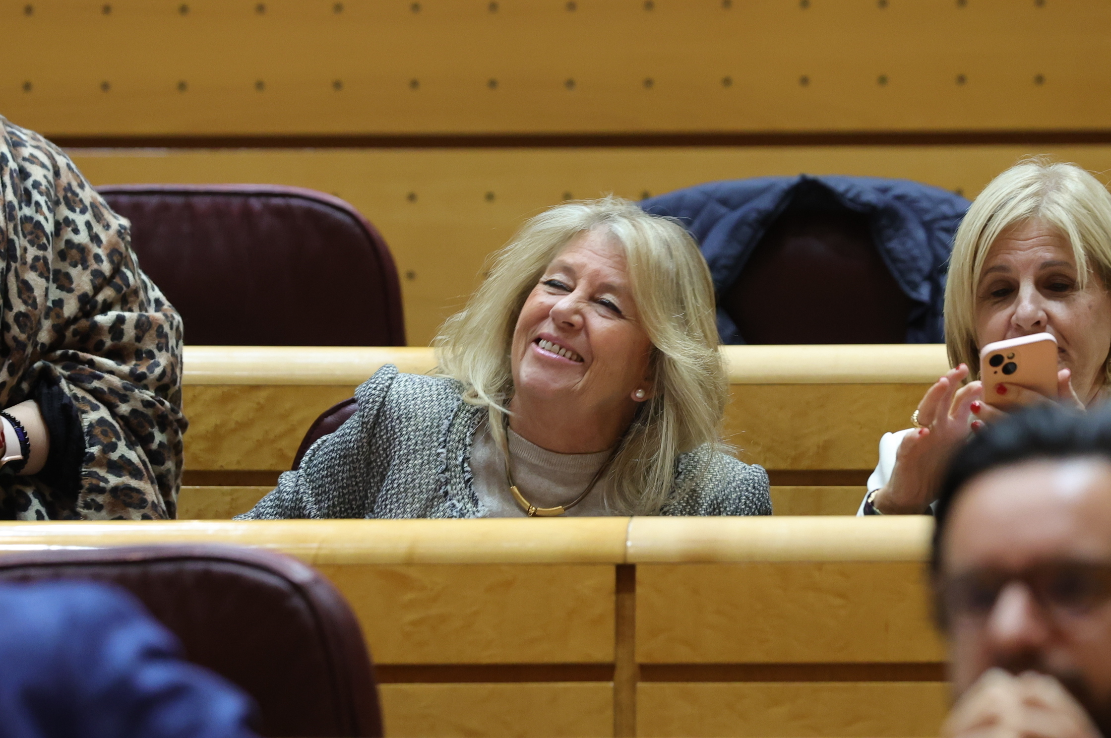 La alcaldesa de Marbella y senadora, ngeles Muoz, en un pleno del Senado.