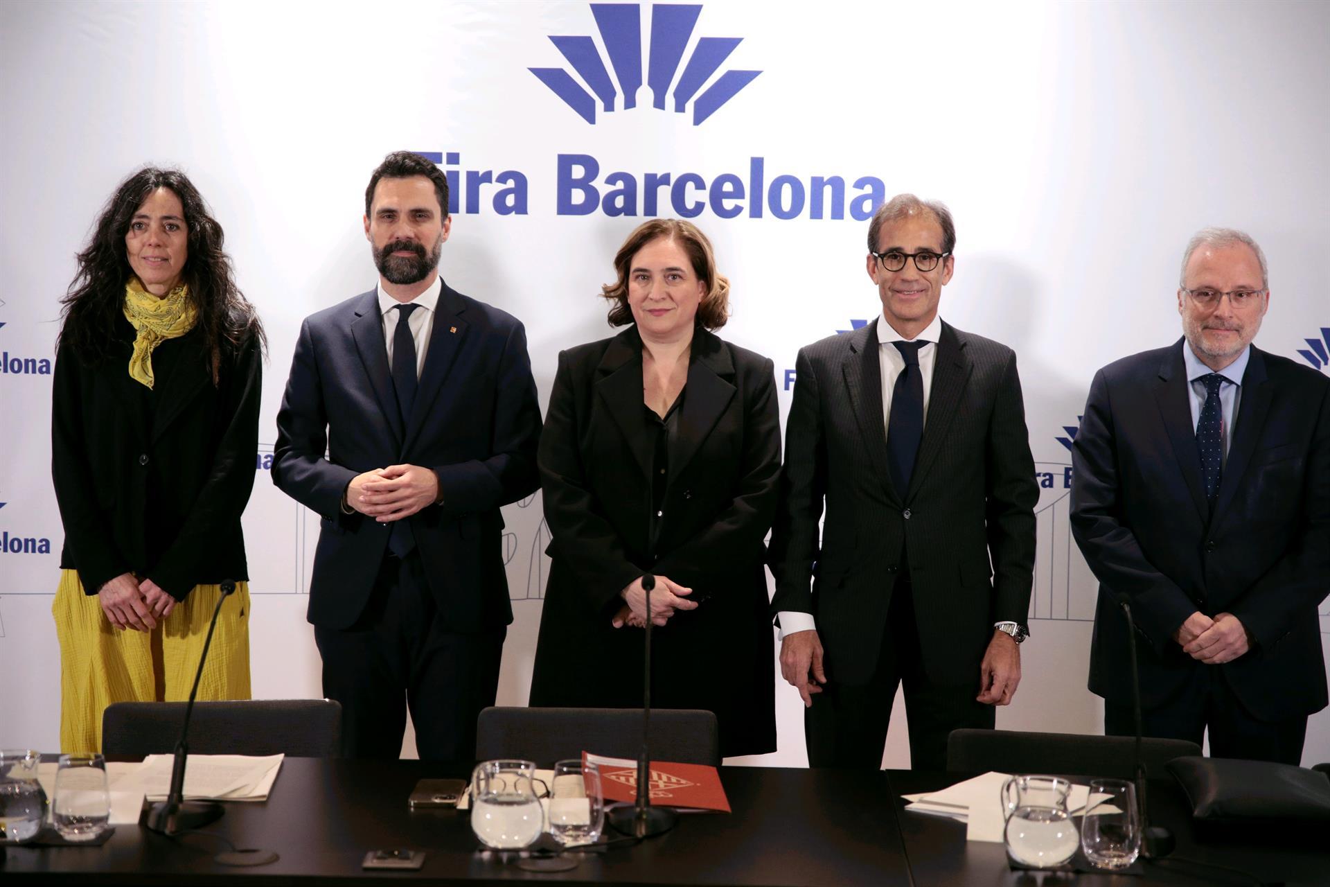 Presentacin de los resultados de Fira de Barcelona.