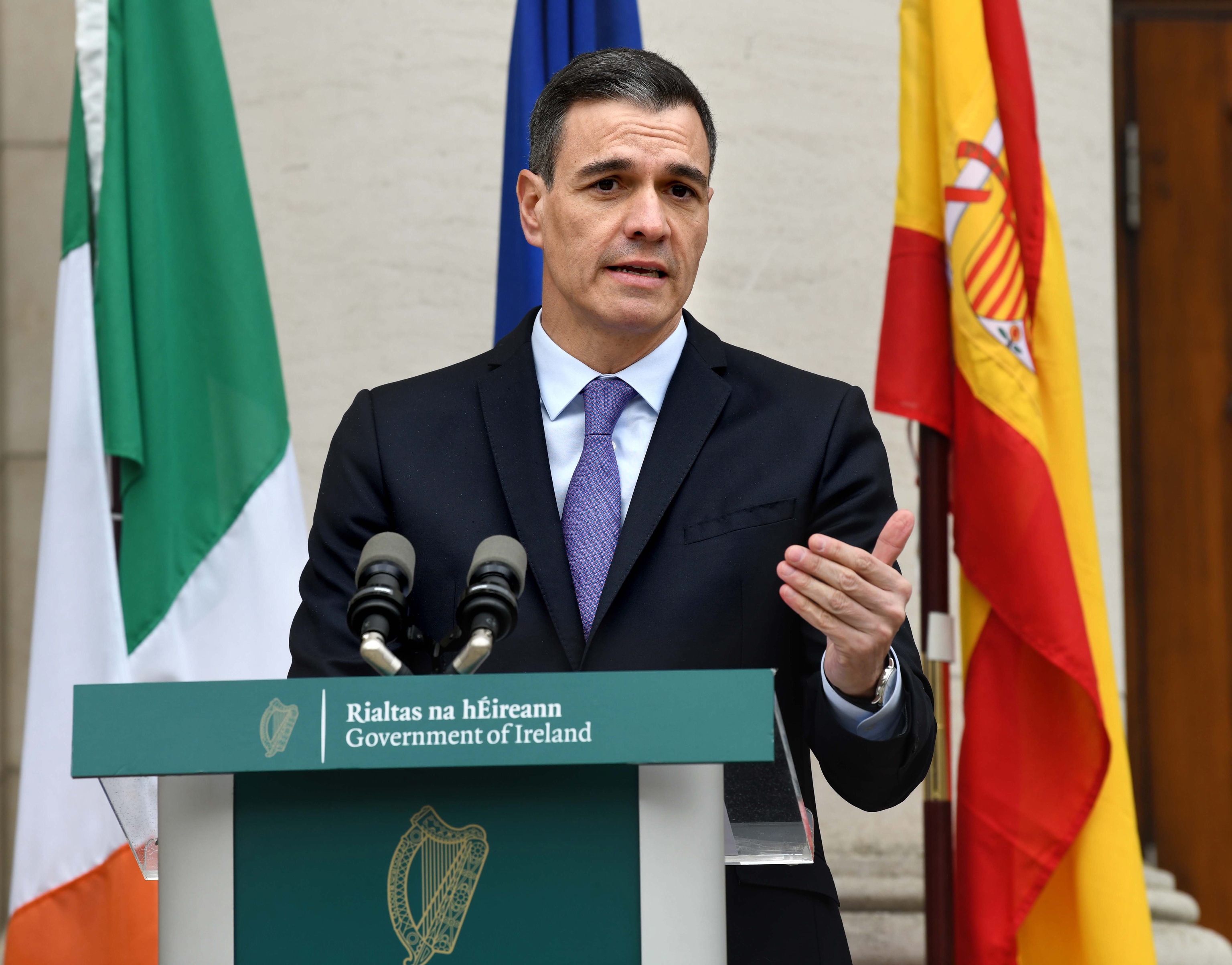 Pedro Snchez, presidente del Gobierno.