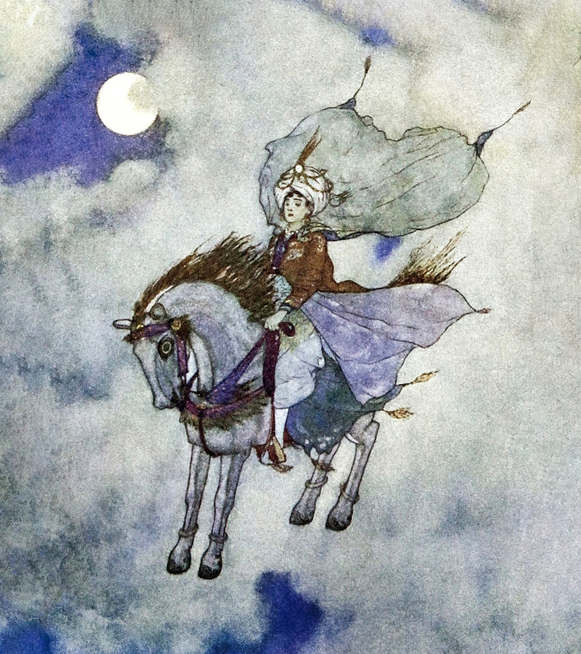 'El príncipe de Persia y el caballo encantado' (1907).