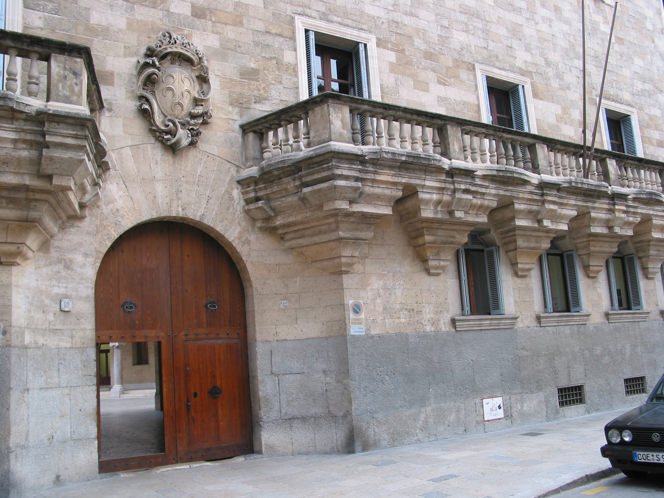 Fachada del Tribunal Superior de Justicia de Baleares.
