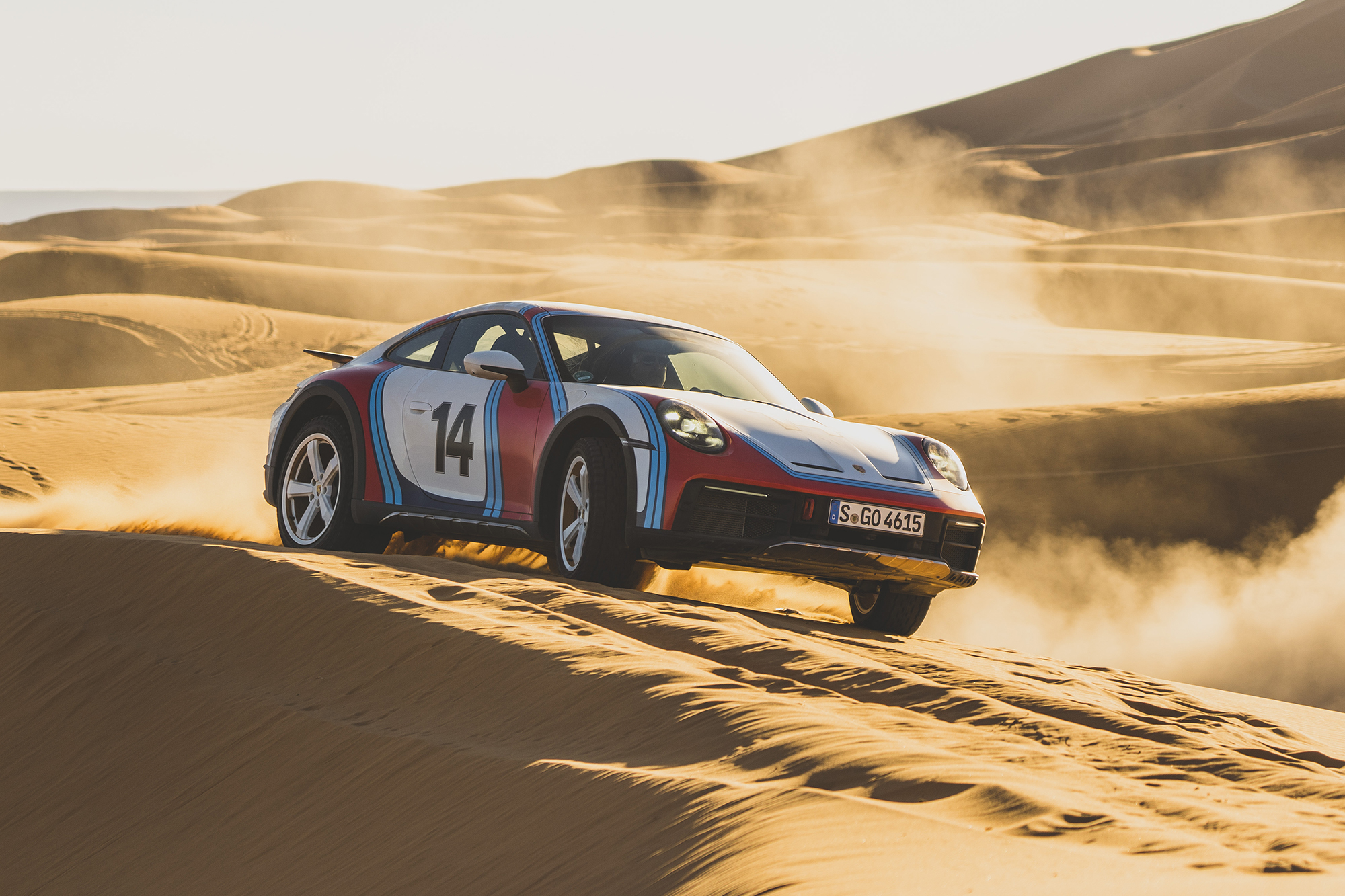 Porsche 911 Dakar: volando sobre las dunas