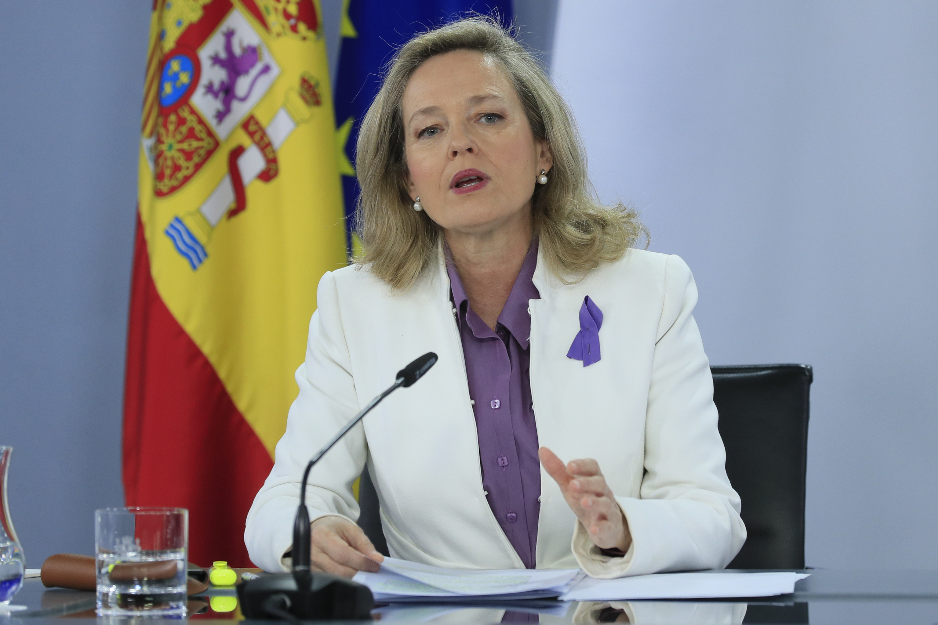 Nadia Calviño, vicepresidenta primera del Gobierno y ministra de Economía