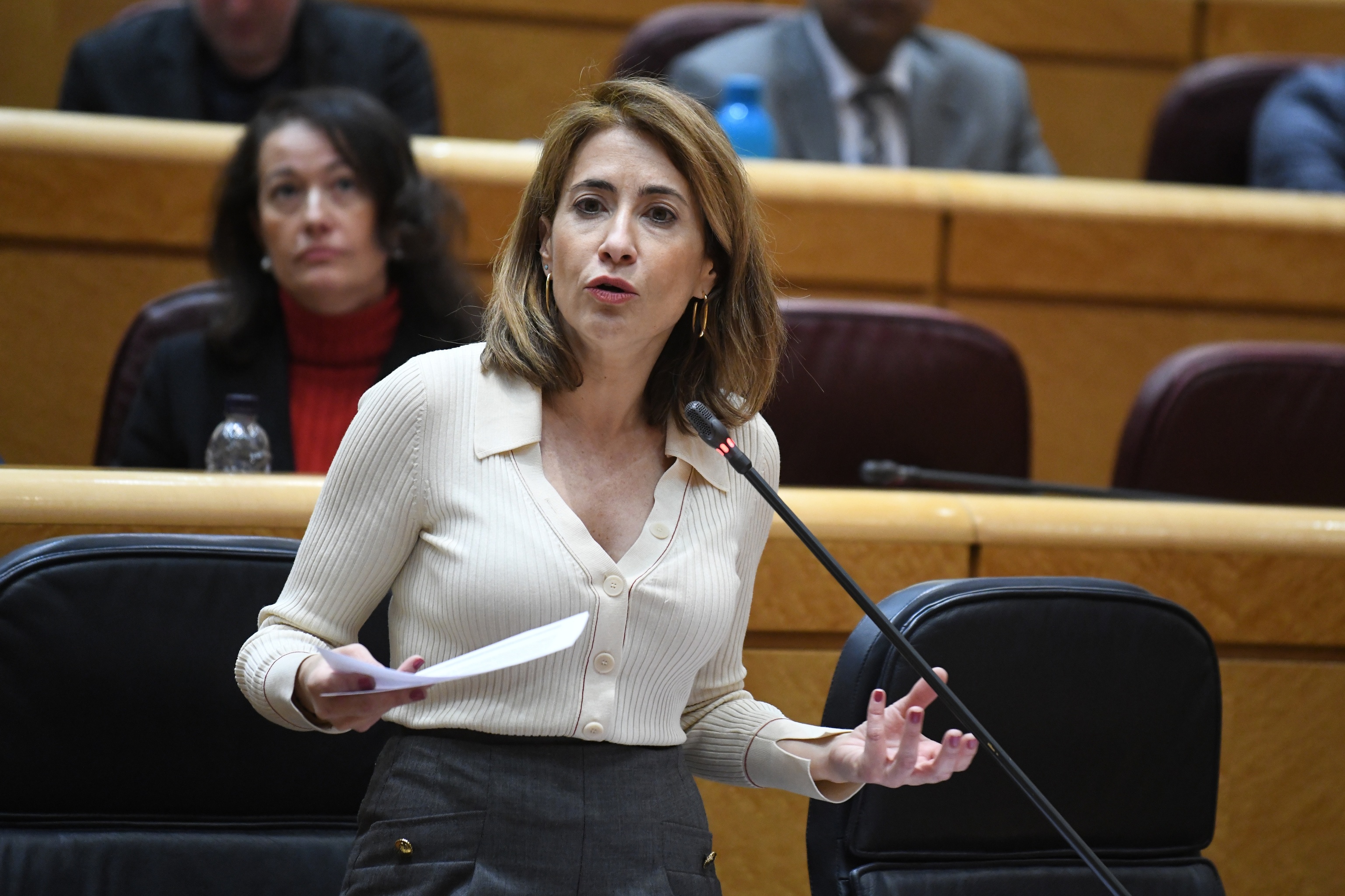 La ministra de Transportes, responsable también de Vivienda, Raquel Sánchez.