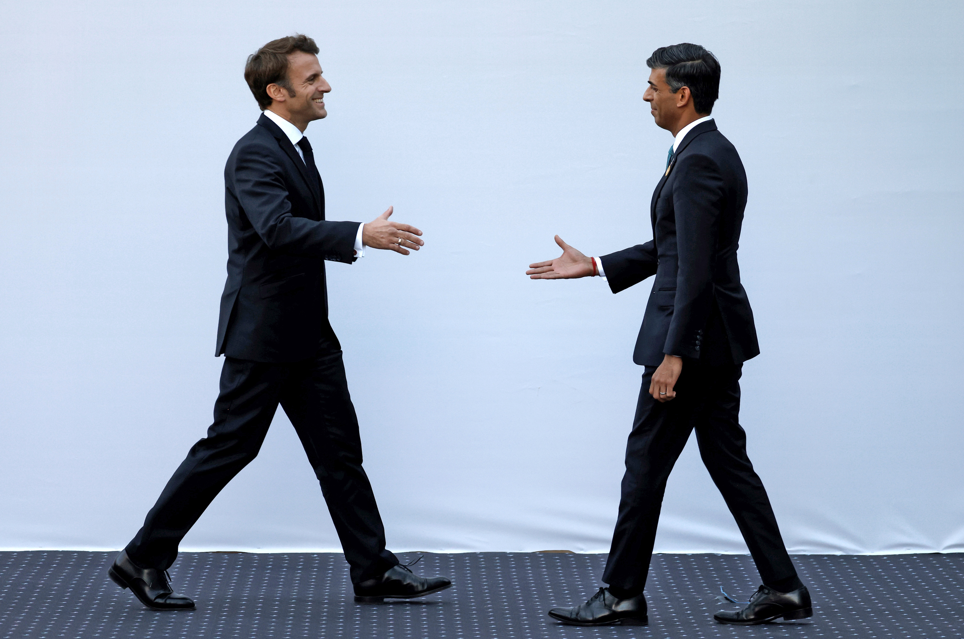 Macron y Sunak resetean su relación en el Canal