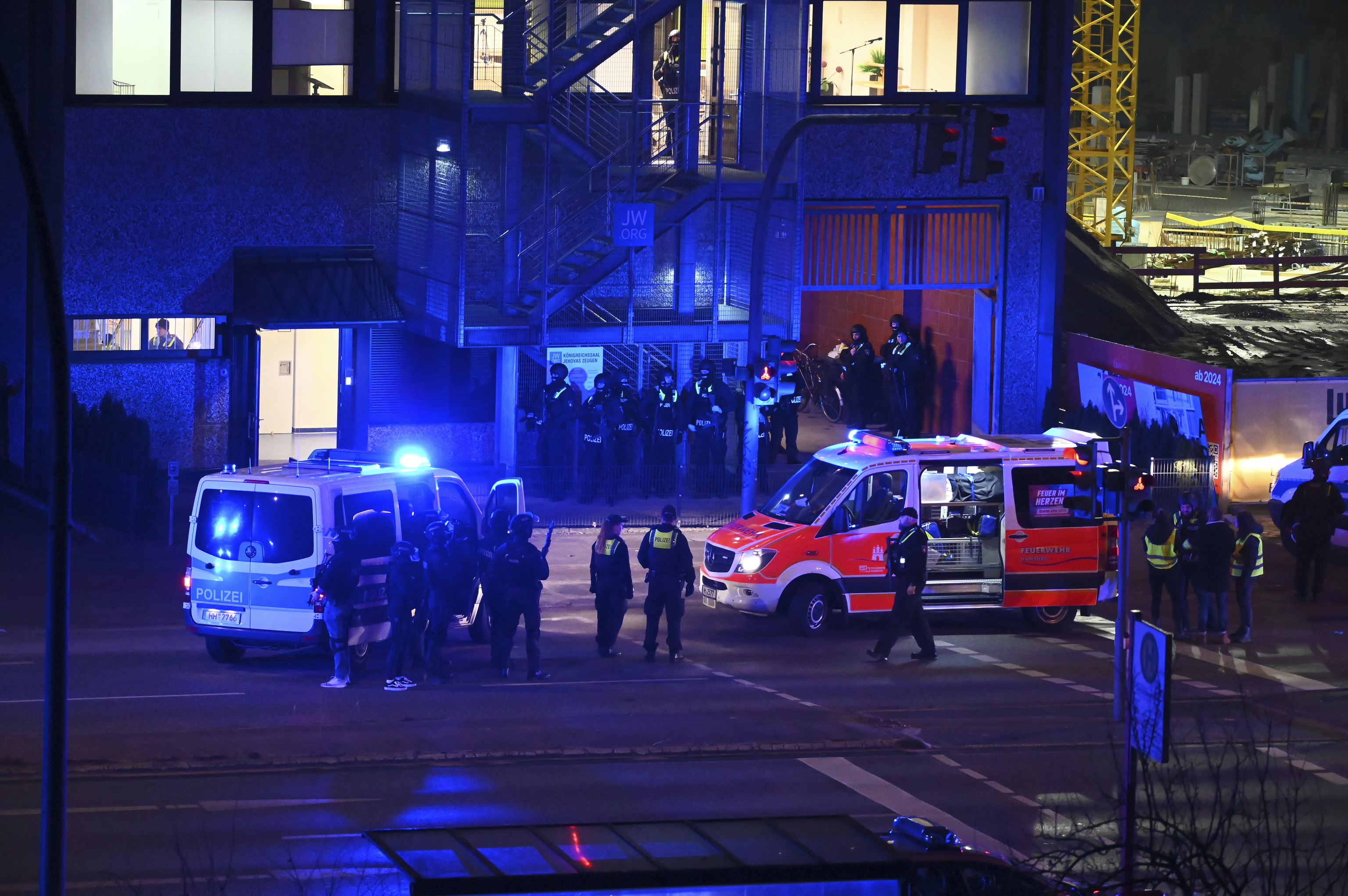 Al menos siete muertos y varios heridos en un tiroteo en una iglesia de Testigos de Jehová en Hamburgo
