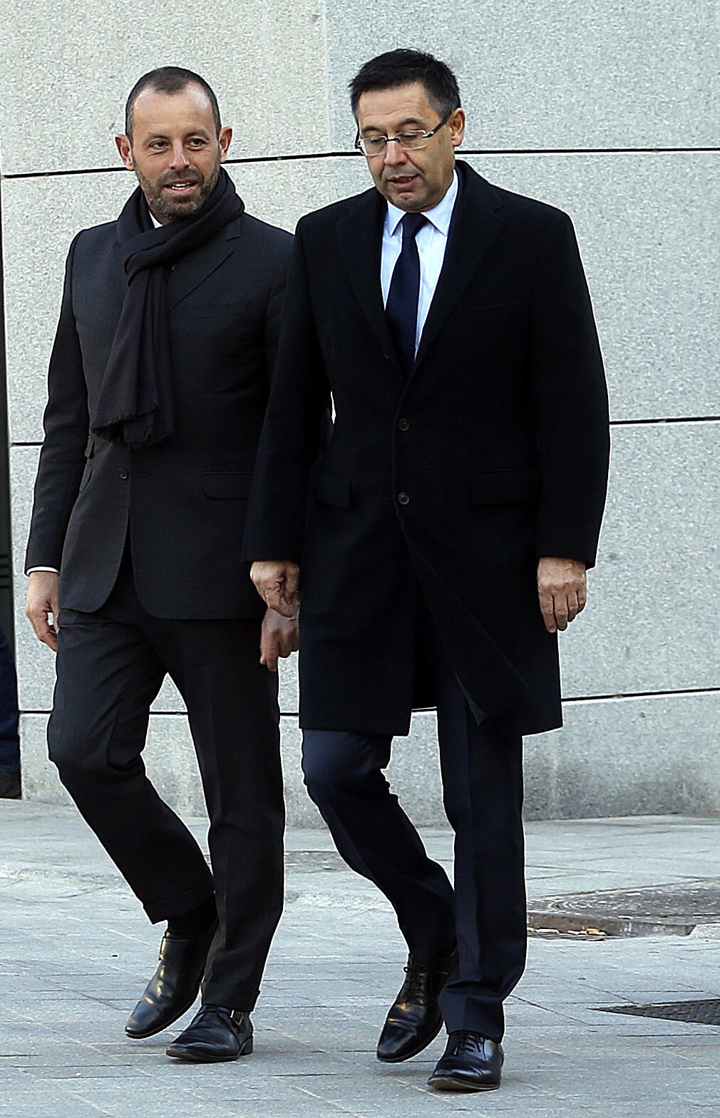 Sandro Rosell y Bartomeu han sido declarados ante la Audiencia Nacional por el caso Neymar.