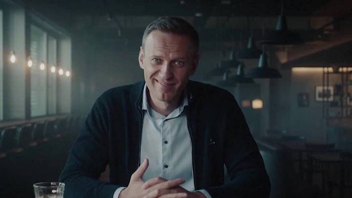 Alexei Navalny, en un fotograma del documental de Daniel Roher