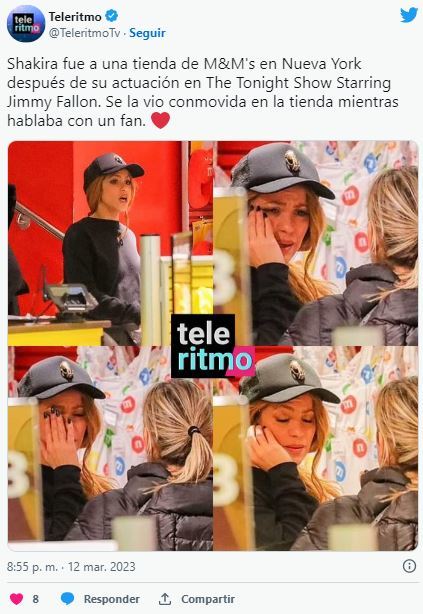 El martes de los famosos, en imágenes: Las lágrimas de Shakira después ...