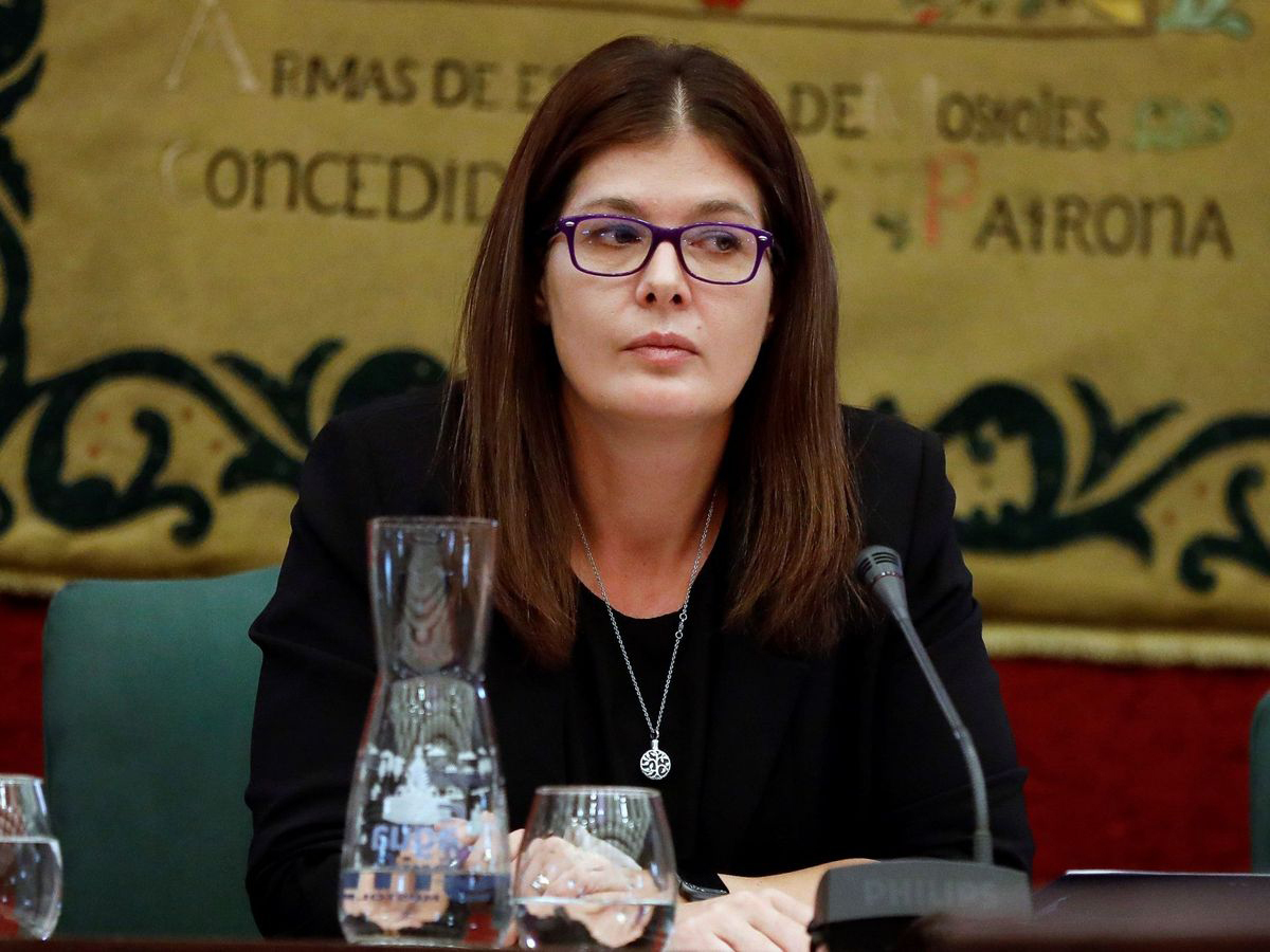 Noelia Posse, alcaldesa de Mstoles.