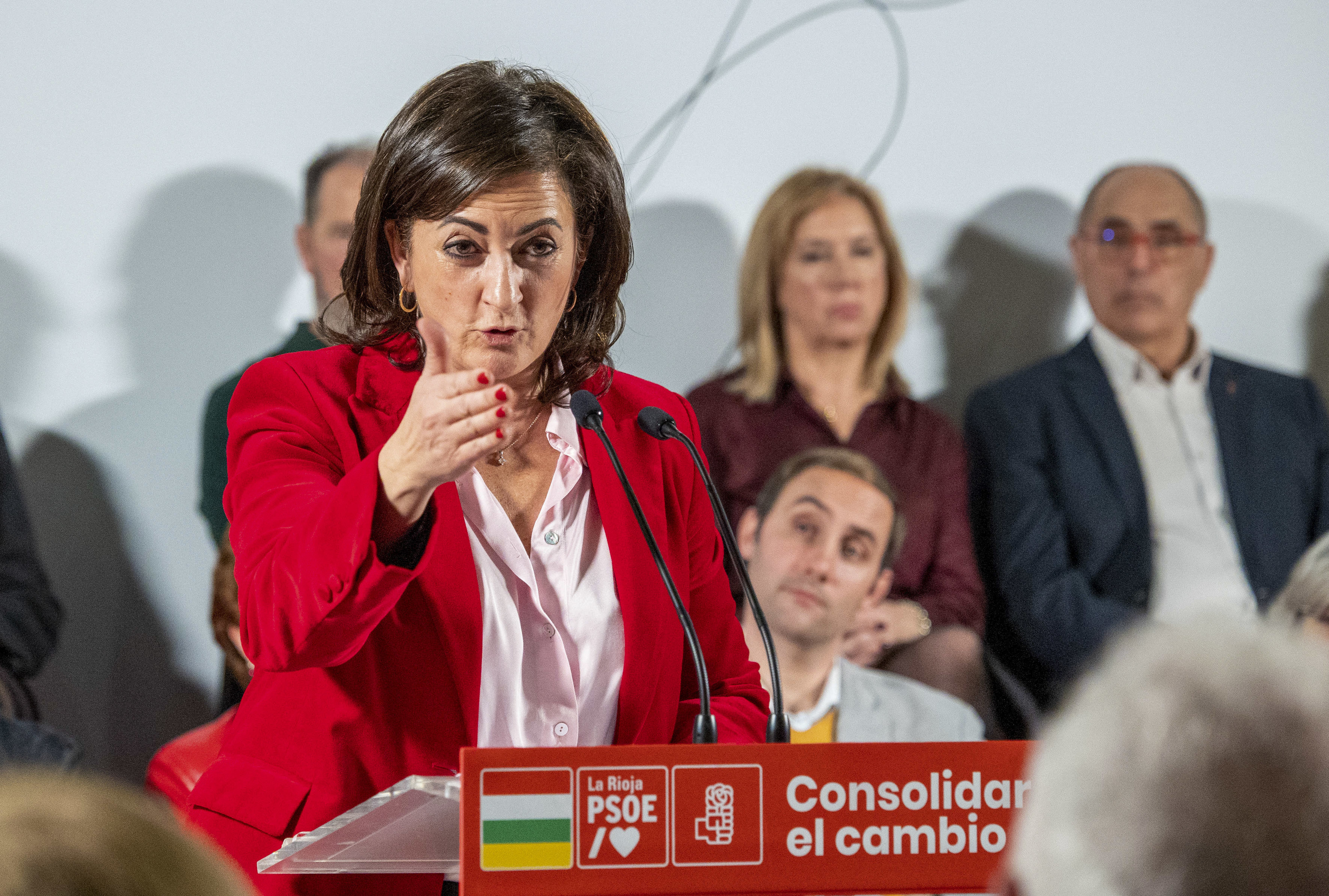 La presidenta del Gobierno de La Rioja,  Concha  Andreu.