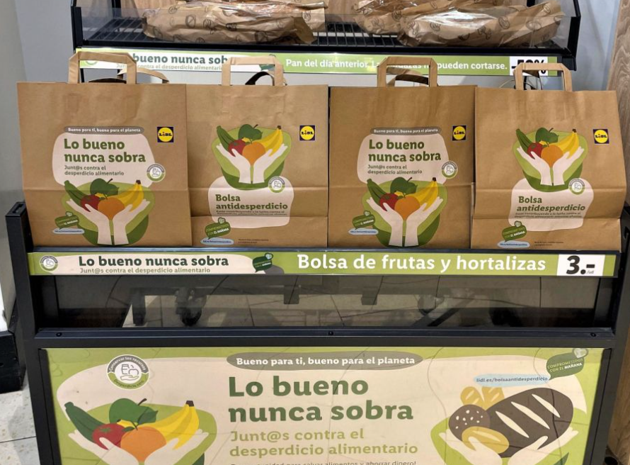 La ‘bolsa antidesperdicio’ de Lidl: frutas y verduras poco estéticas pero aptas para el consumo