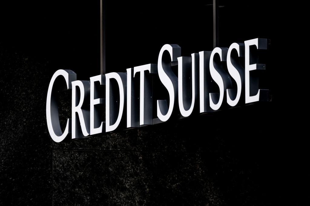 Fachada de un sucursal de Credit Suisse en Zurich.