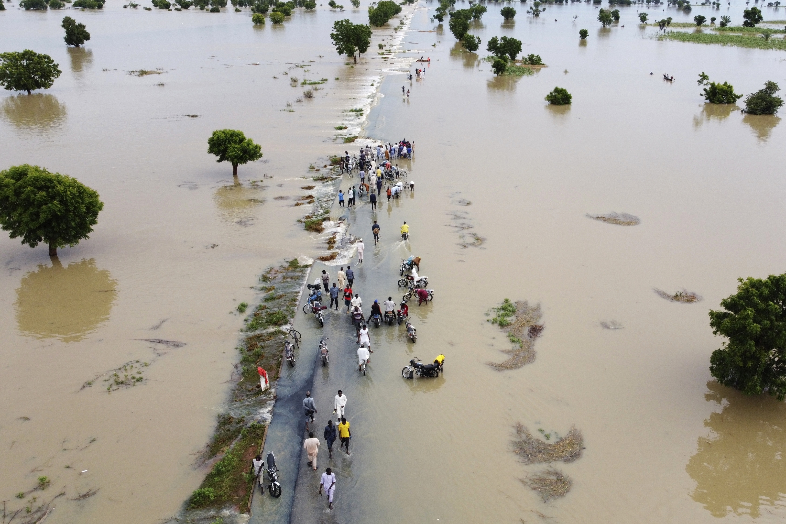 Inundación en Hadeja, Nigeria, el pasado mes de septiembre