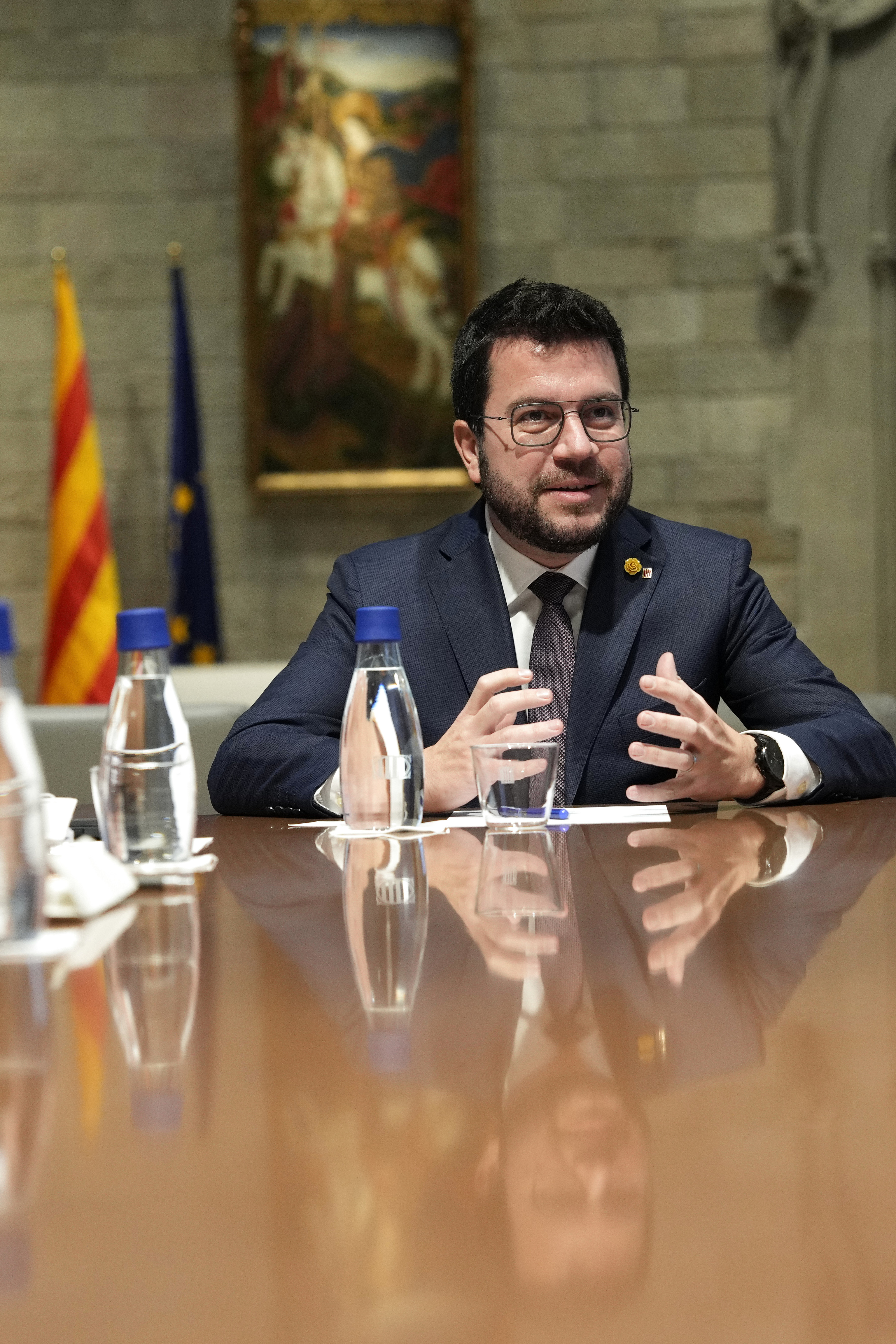 El presidente de la Generalitat, Pere Aragons.