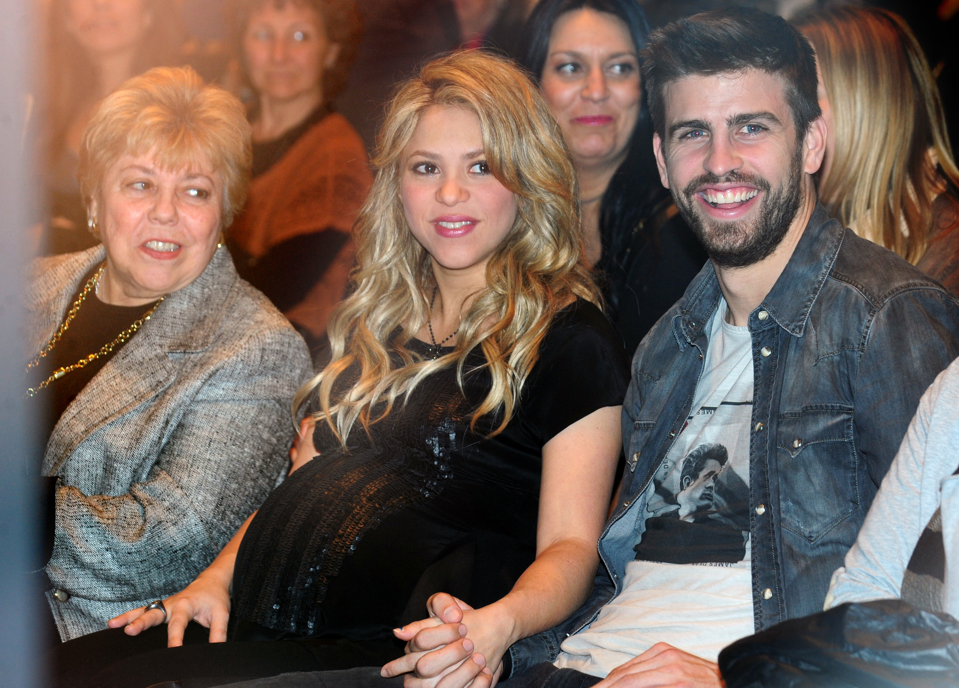 Nidia Ripoll, Shakira y Gerard Piqué