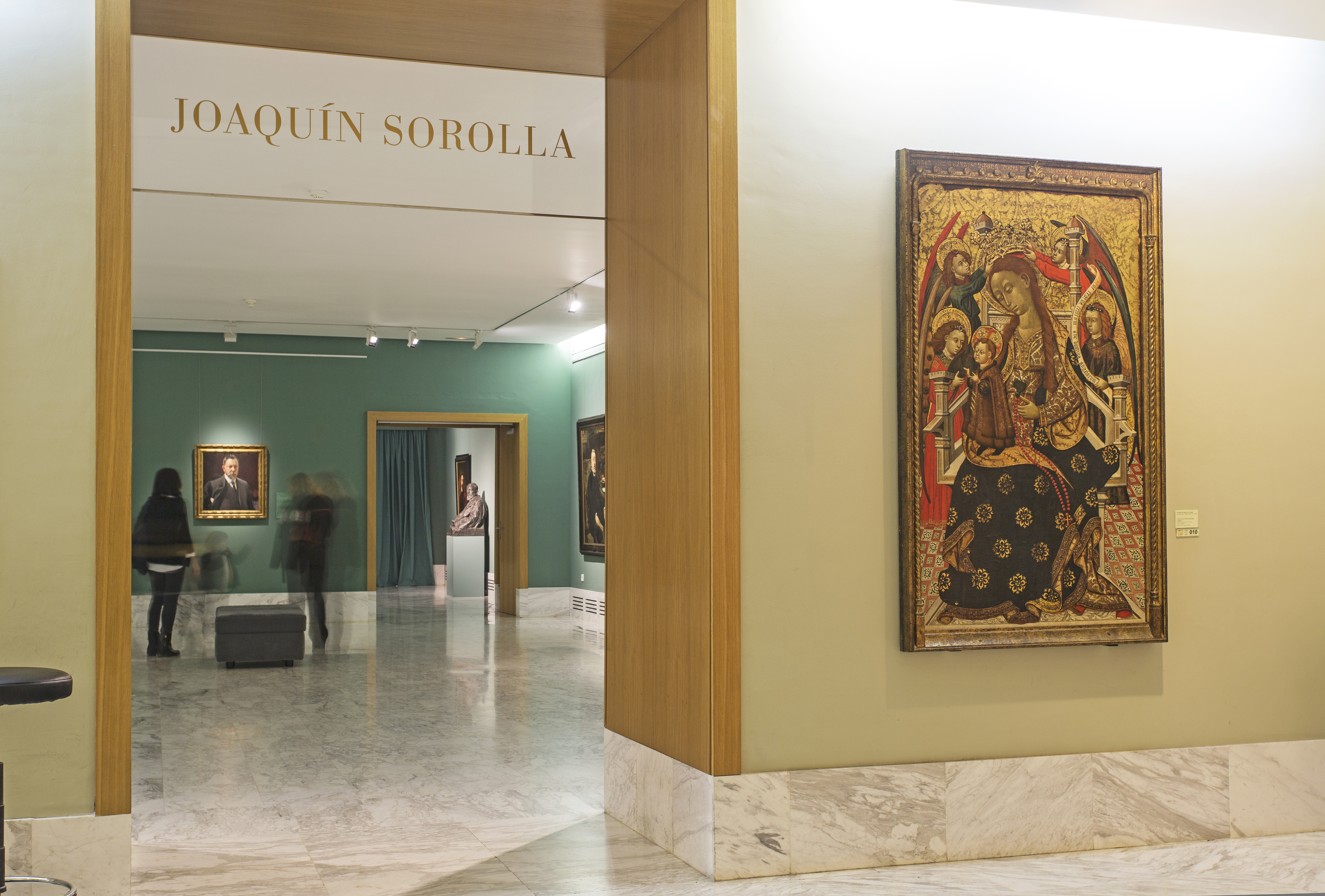 Espacio dedicado a Sorolla en el Museo de Bellas Artes.