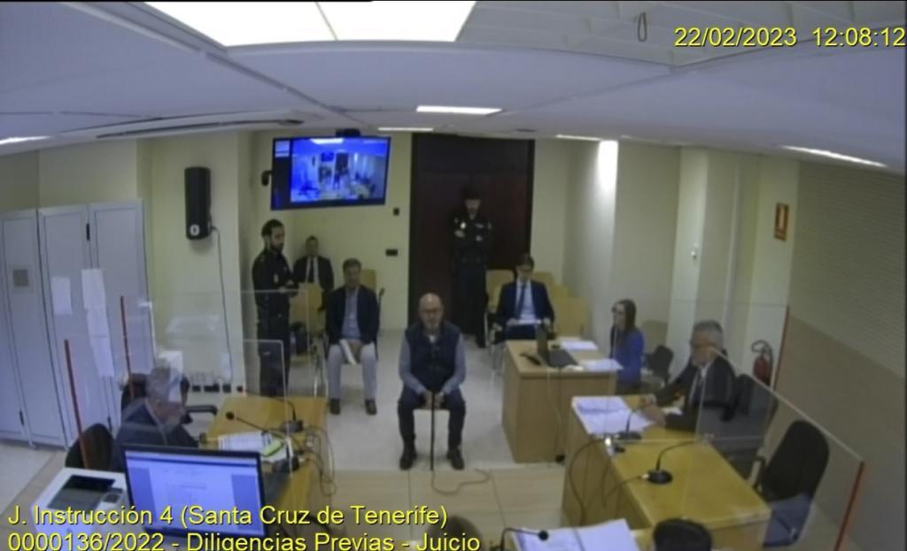 Juan Bernardo Fuentes Curbelo declara ante la juez del 'caso Mediador'.