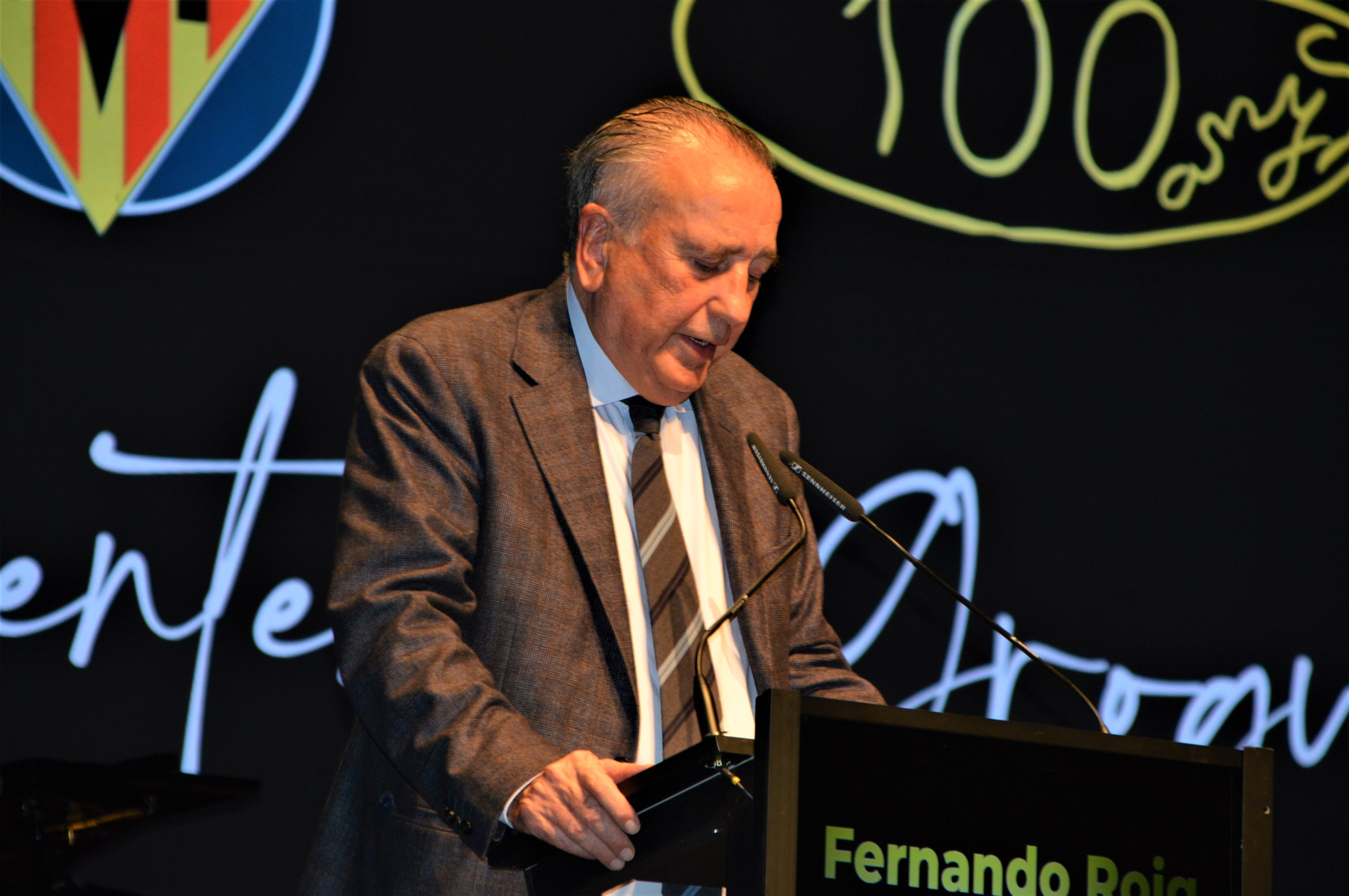 El presidente del Villarreal, Fernando Roig.
