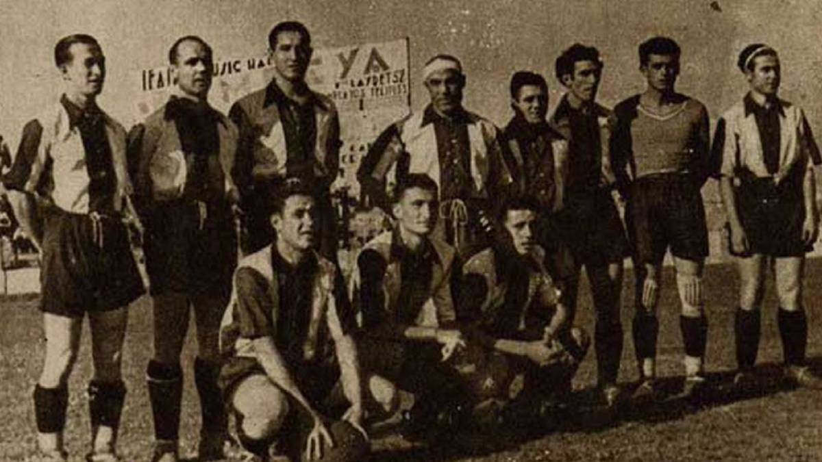 El once del Levante que se proclamó campeón.