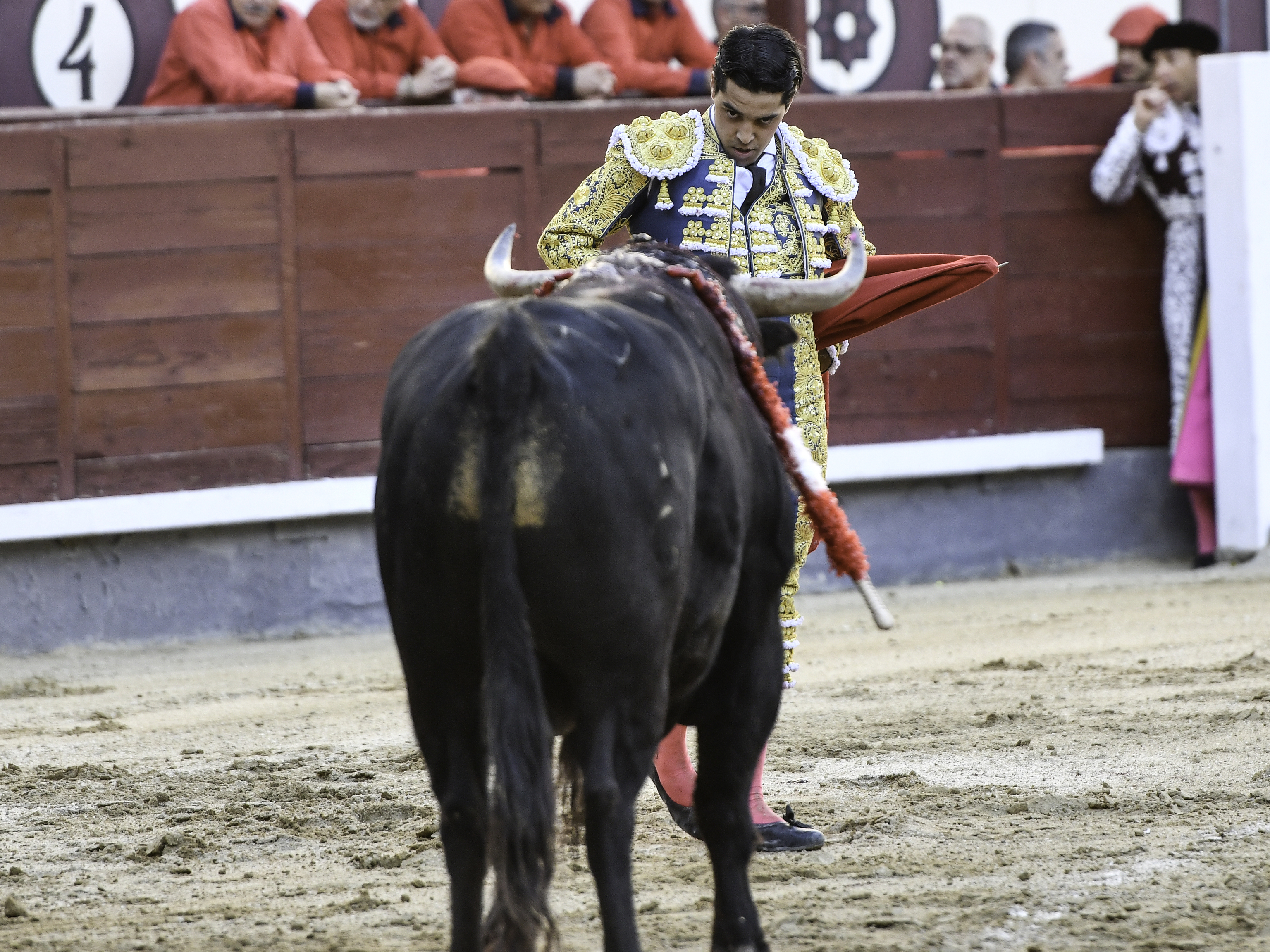 Mario Navas se descara con el tercero de la tarde en Las Ventas