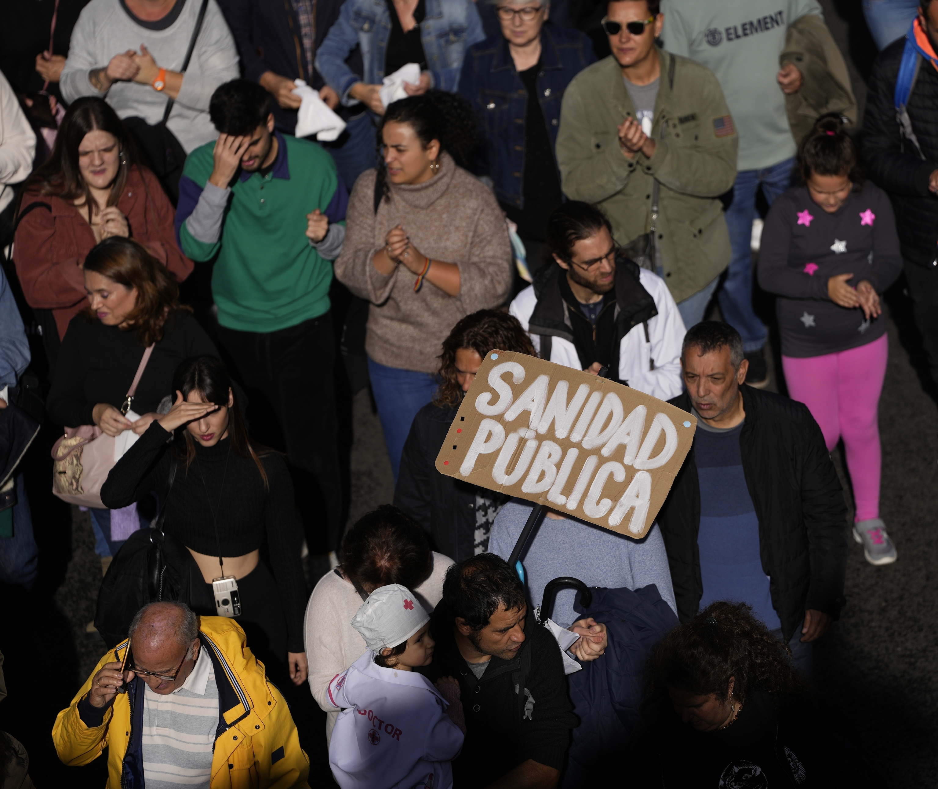 Manifestacin ciudadana que recorri el pasado mes de noviembre el centro de Madrid.
