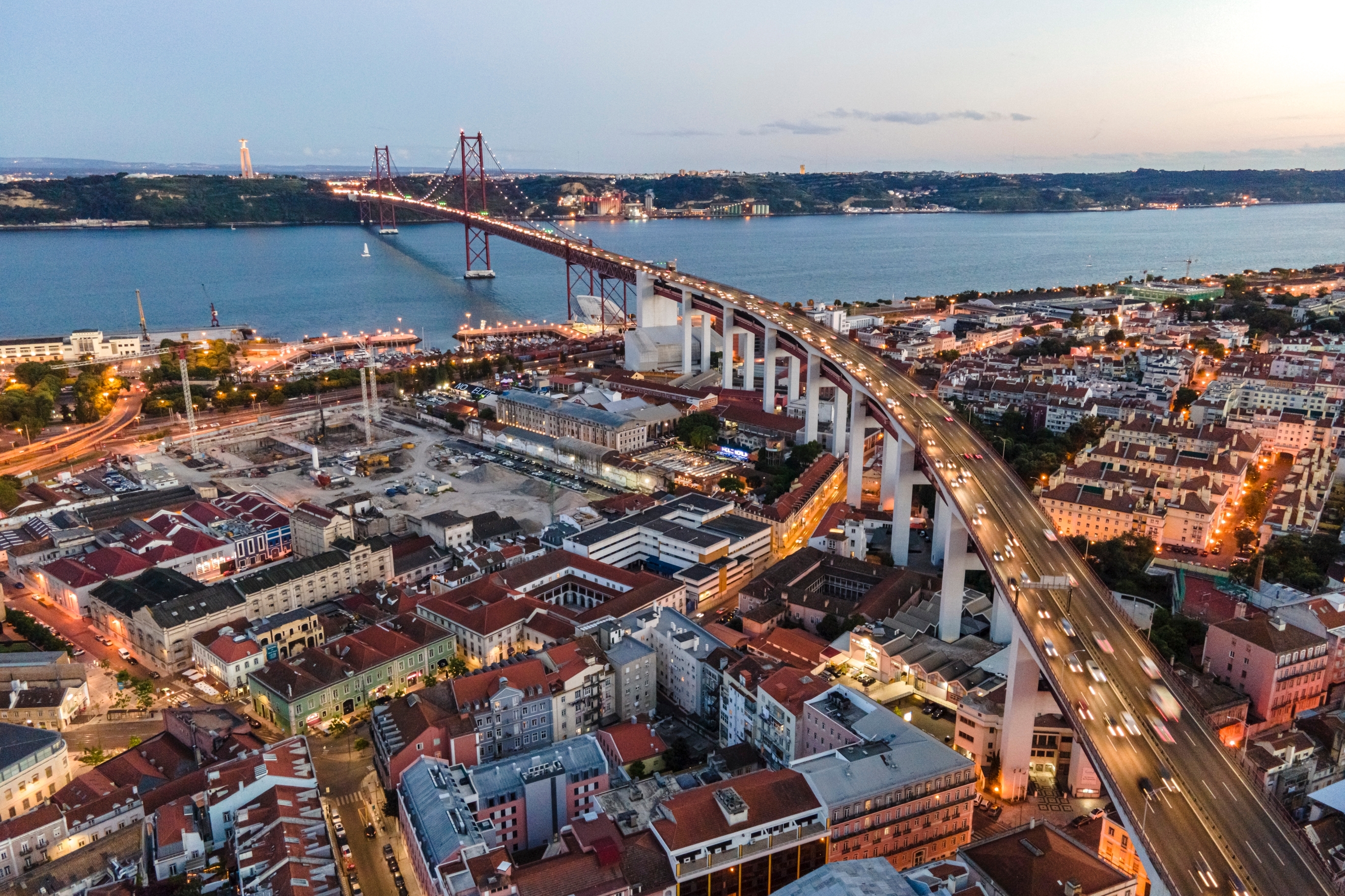 Puente del 25 de abril, en Lisboa.