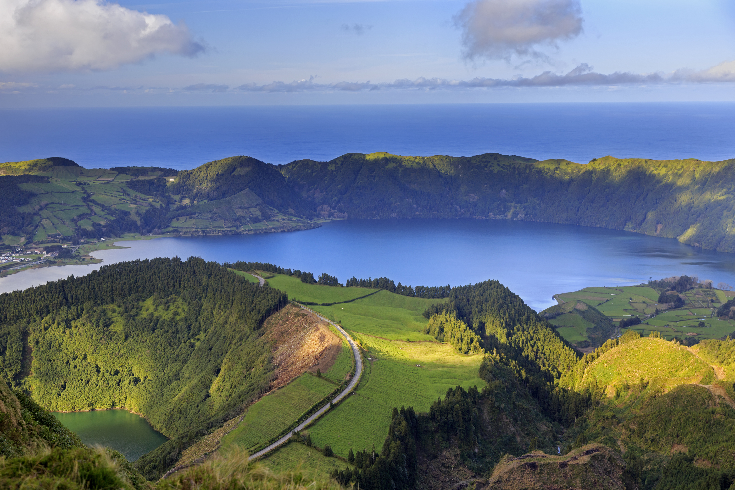 La isla de San Miguel, en las Azores.