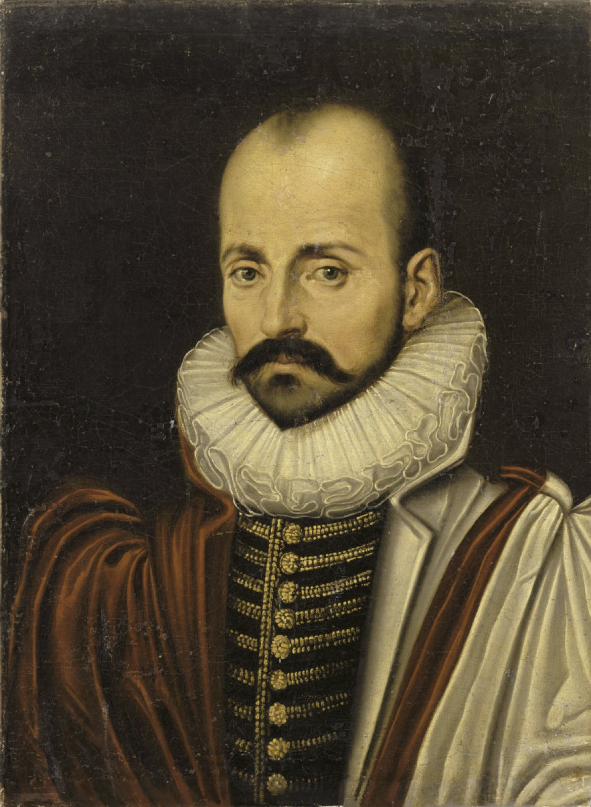 Michel de Montaigne retratado hacia 1570.