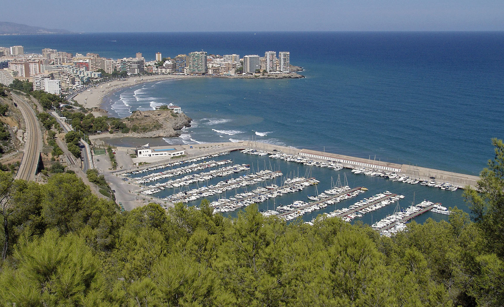 Vista panormica del municipio de Oropesa del Mar.