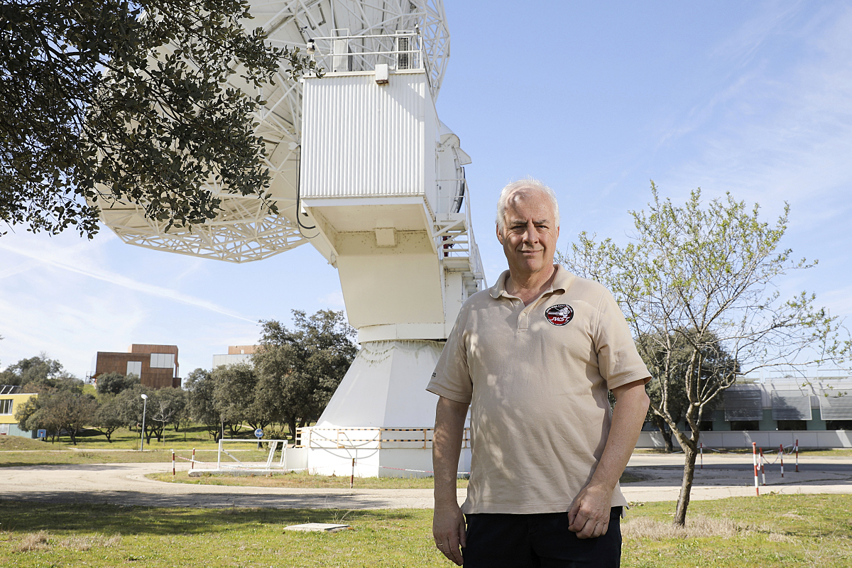 Anthony Marston, responsable del ESAC Science Data Centre, en el Centro de Astronoma de la ESA en Madrid