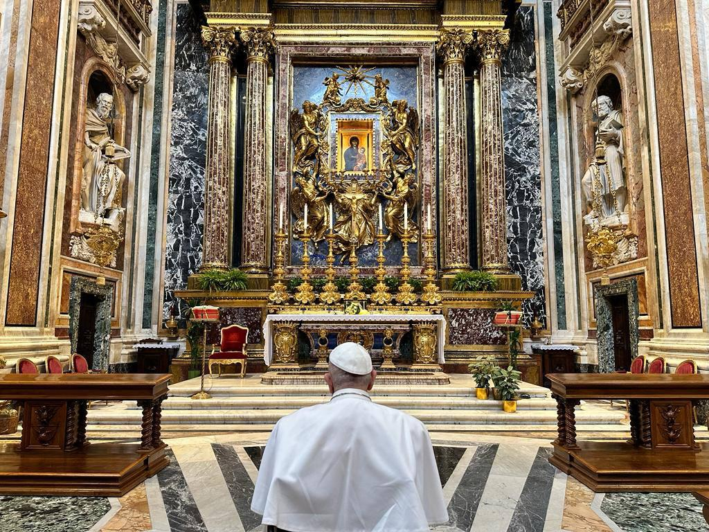 El Papa preside hoy el Domingo de Ramos tras su hospitalización