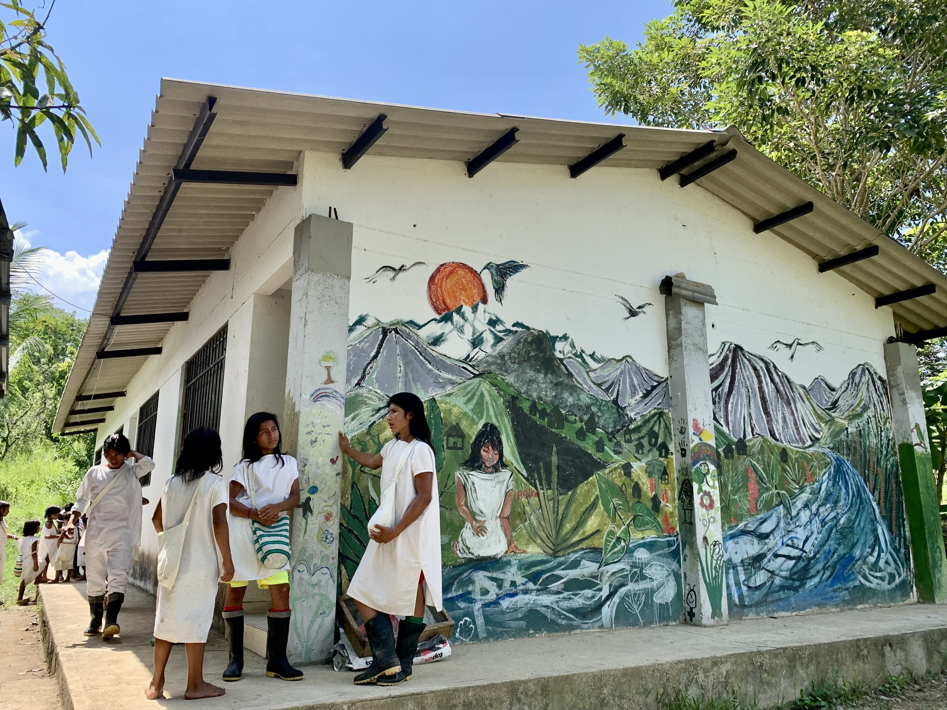 Escuela de la comunidad de Mulkwakungui.