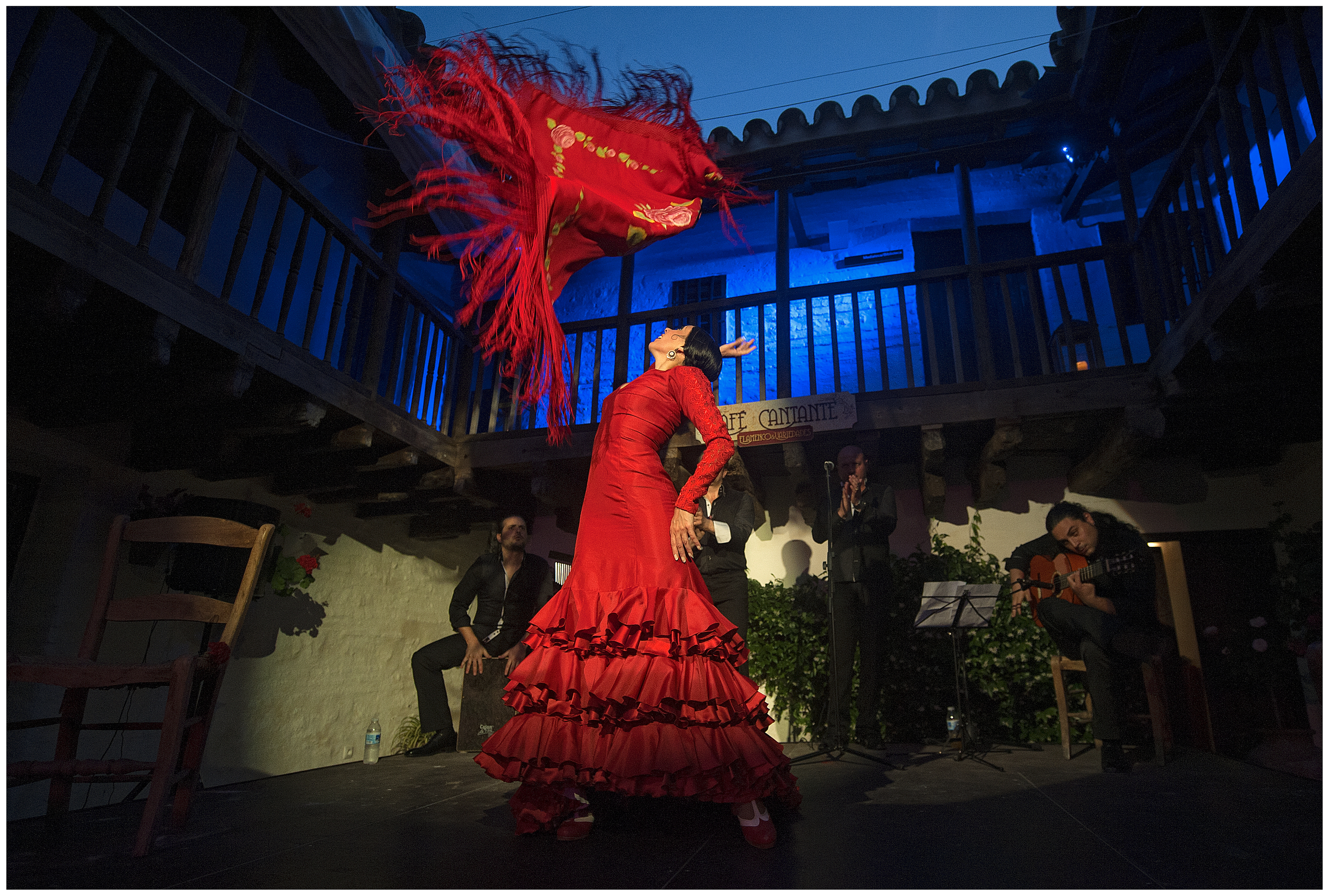 Flamenco en la Posada del Potro, que alberga el Centro Flamenco Fosforito.