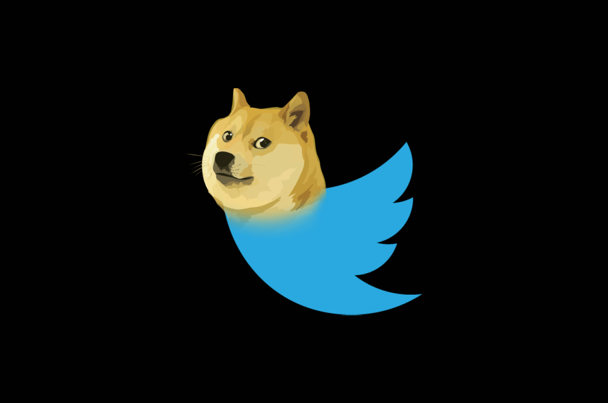 El perro de Dogecoin sustituye al pjaro de Twitter y el valor de la criptomoneda se multiplica