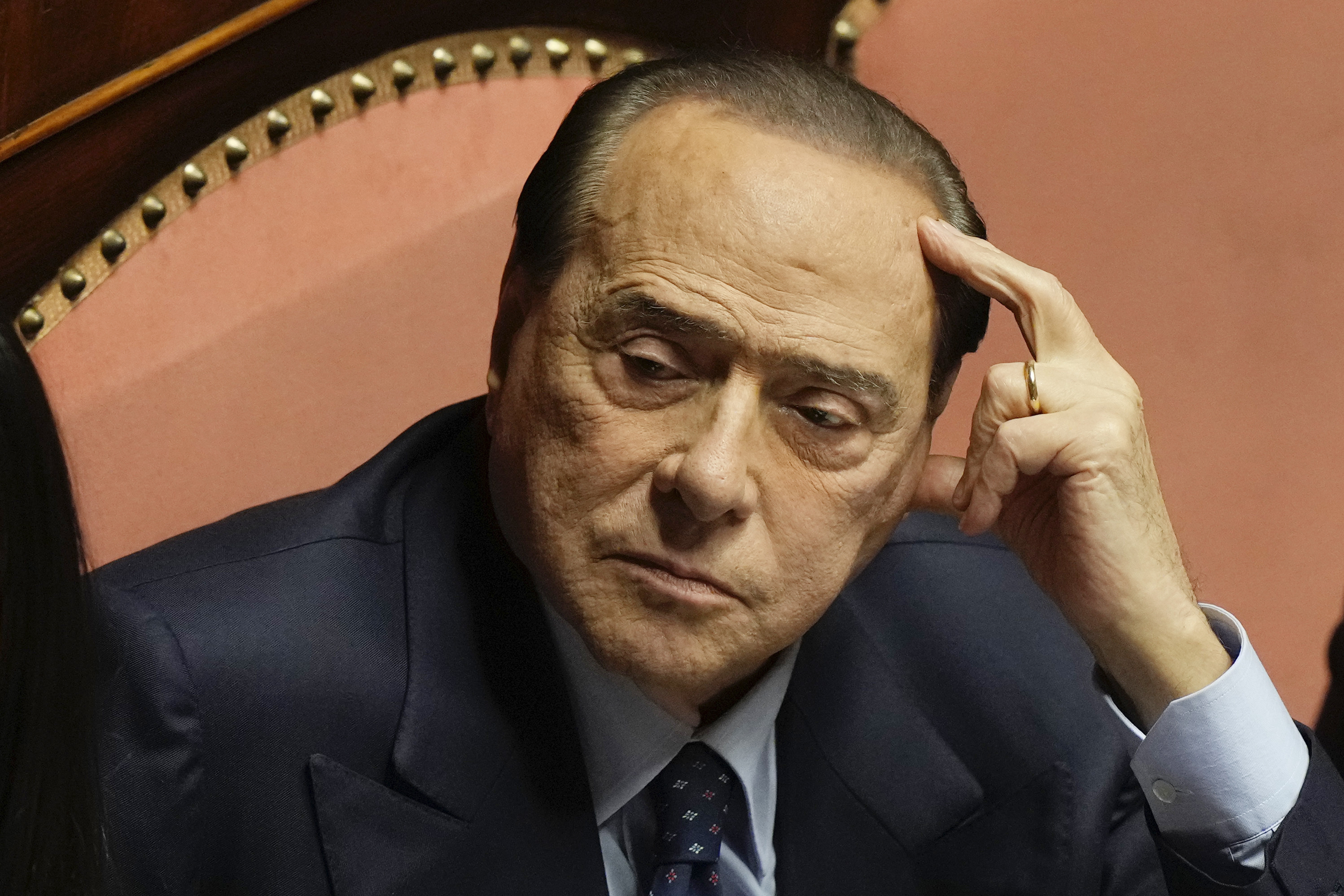 Silvio Berlusconi en una fotografa de archivo.