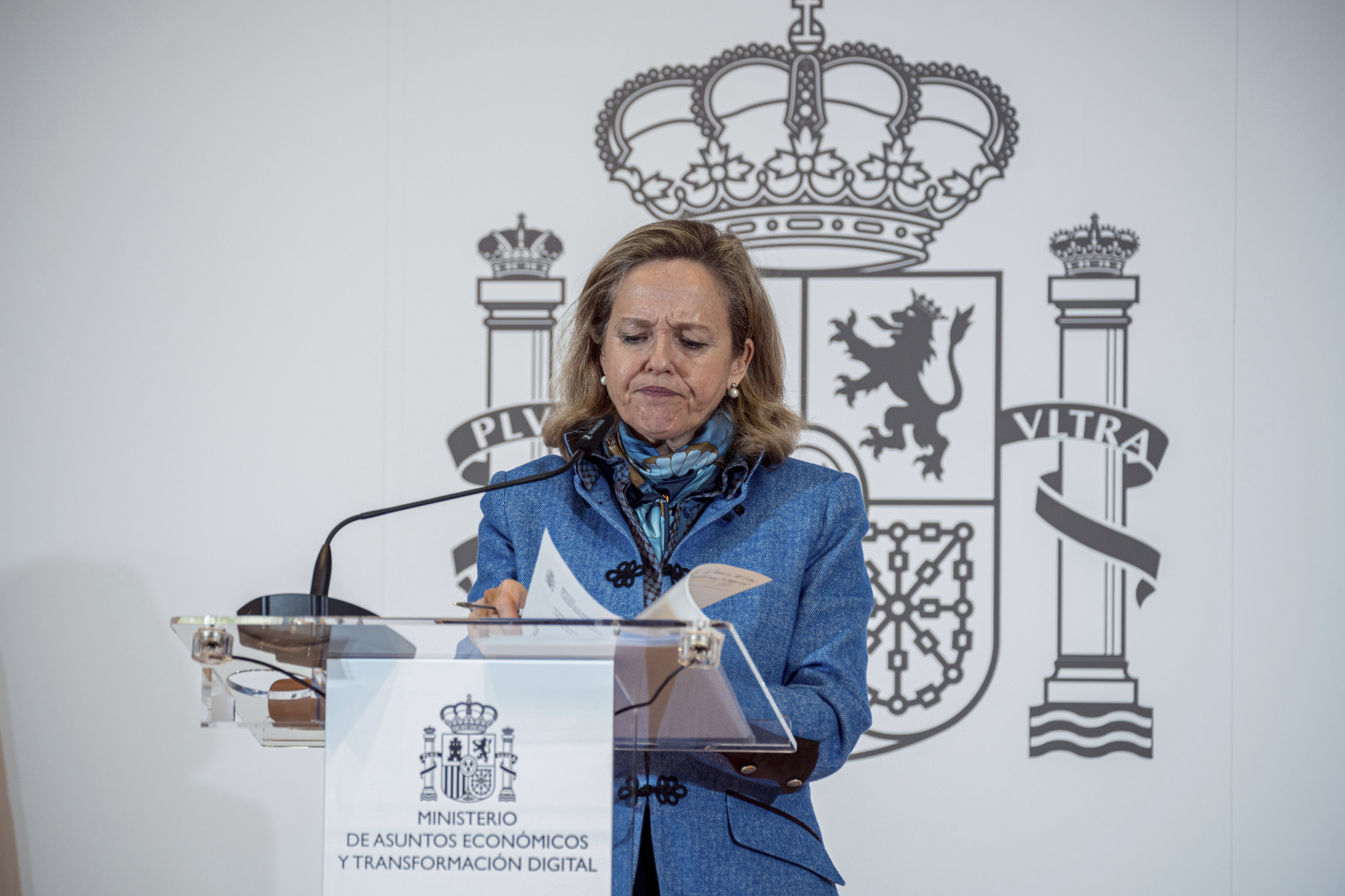 La vicepresidenta segunda y ministra de Asuntos Económicos