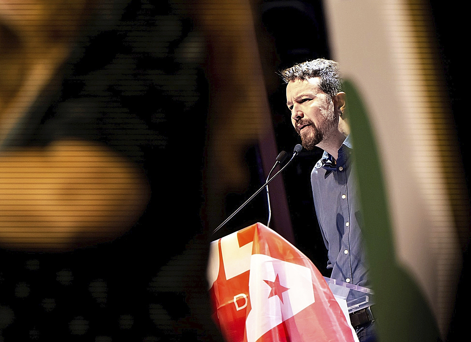 Pablo Iglesias, en la Universidad de Otoo de Unidas Podemos, el pasado 6 de noviembre en Madrid.
