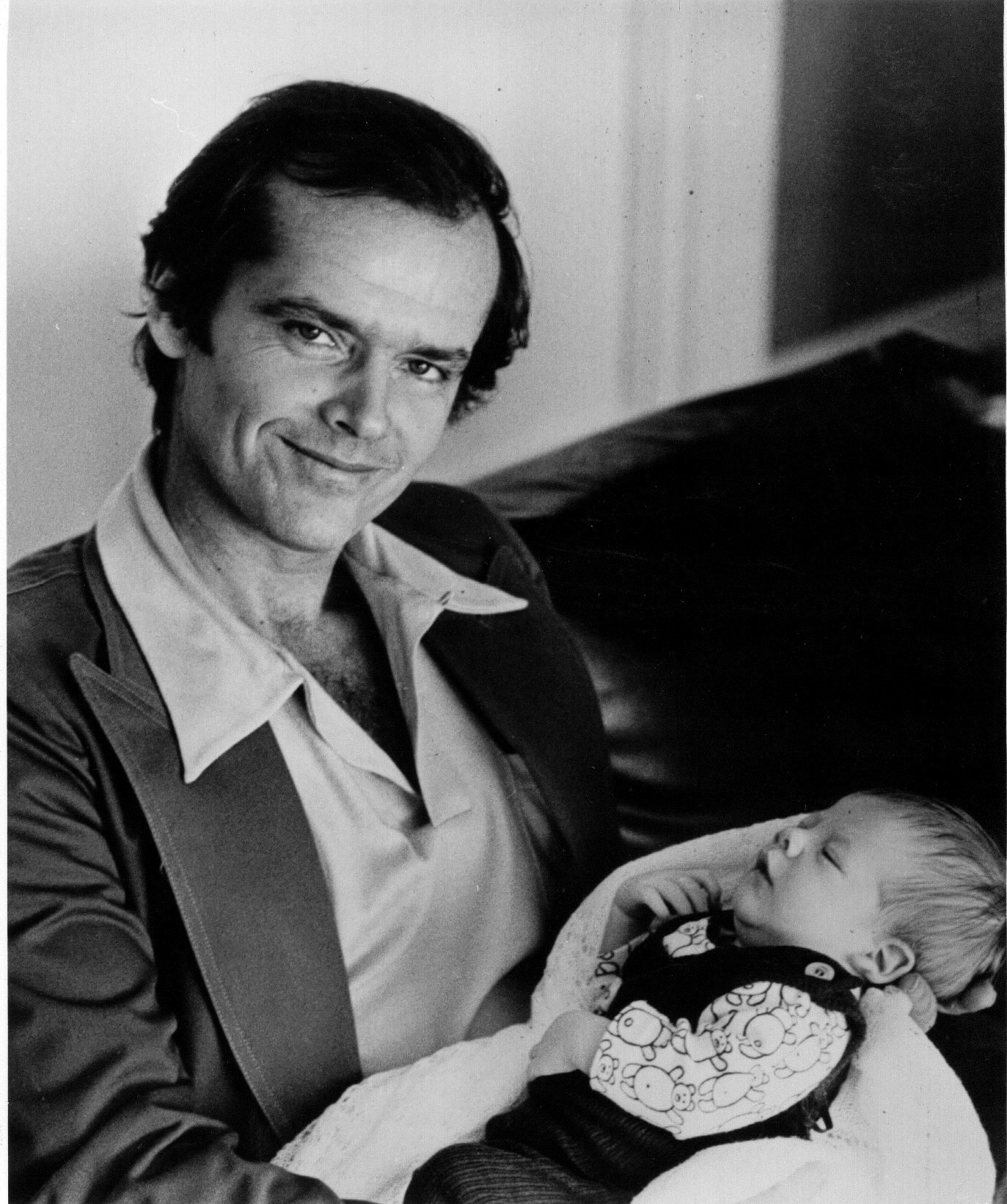 Un jovencísimo Nicholson, en los 70.
