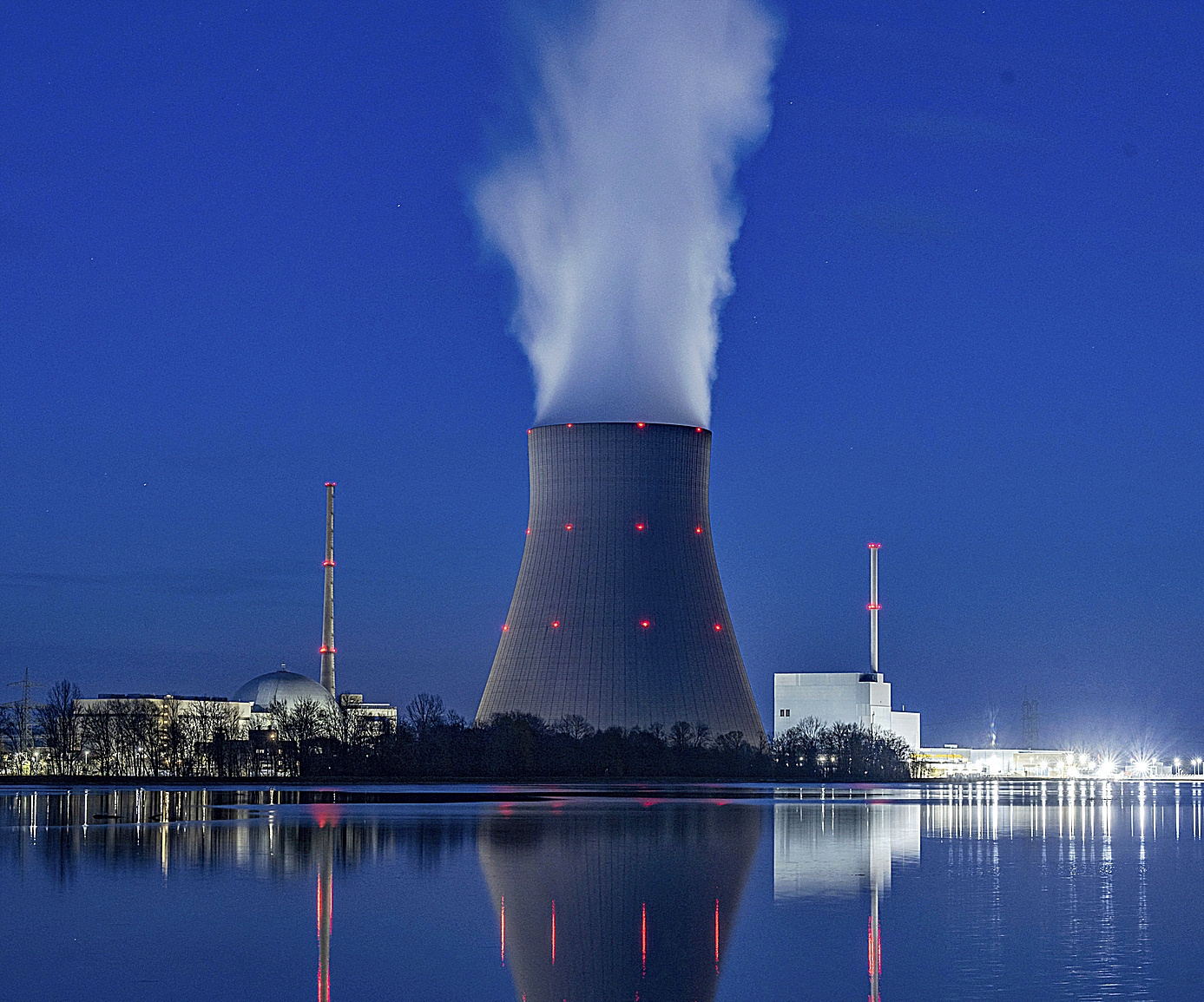 Planta nuclear Isar 2 en Baviera (Alemania)
