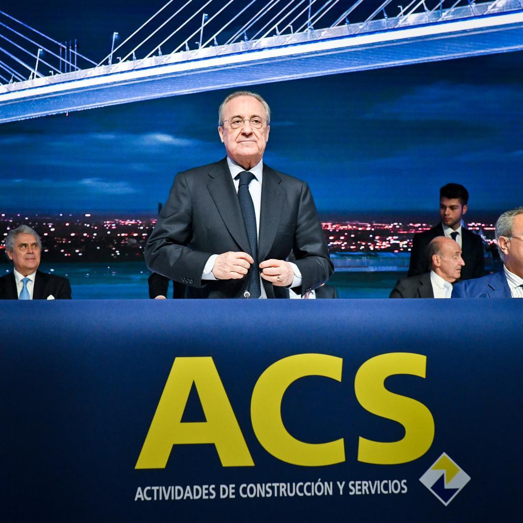 Florentino Prez, en una junta de accionistas de ACS.