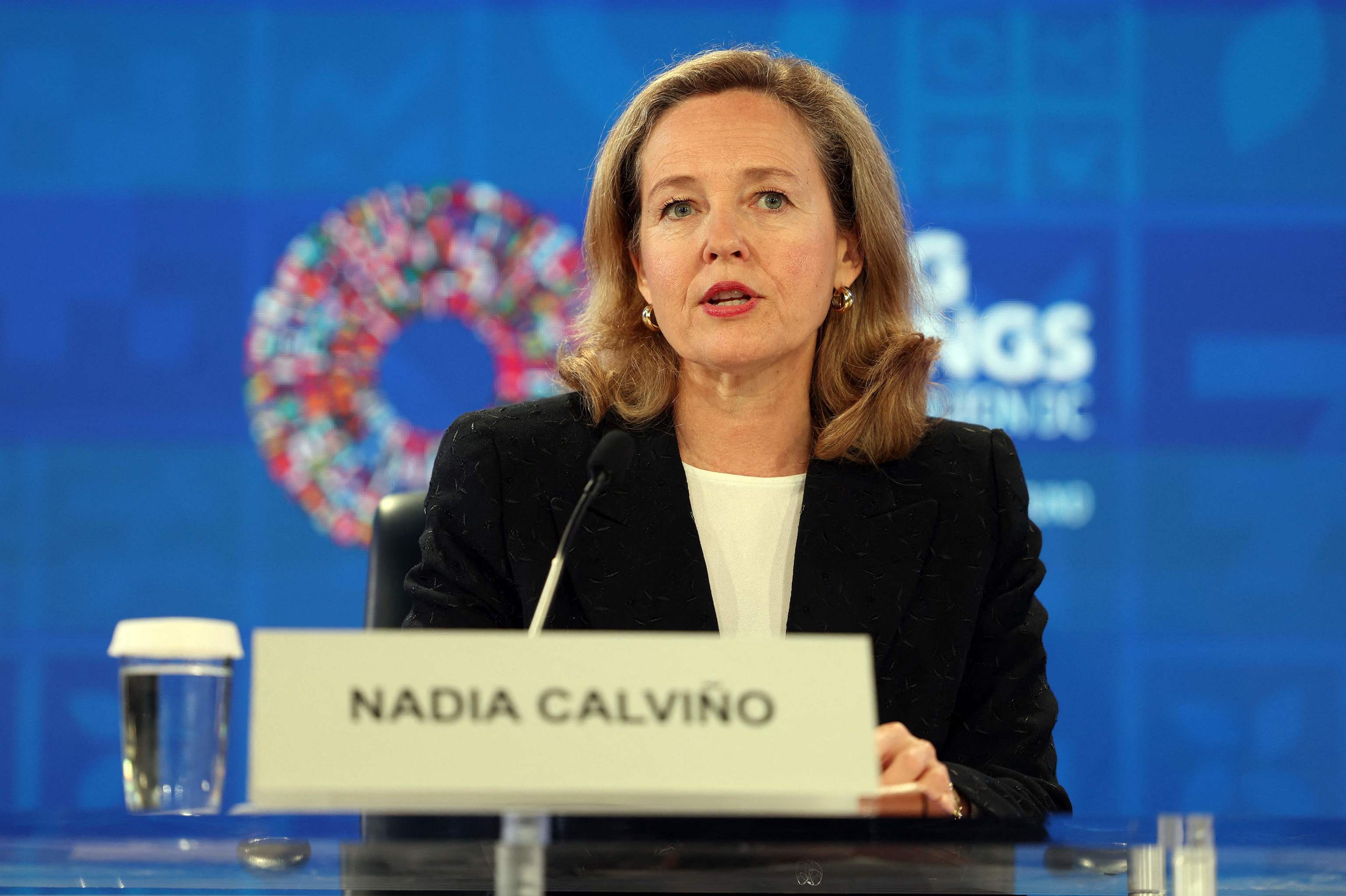 Nadia Calvio, vicepresidenta primera y ministra de Economa