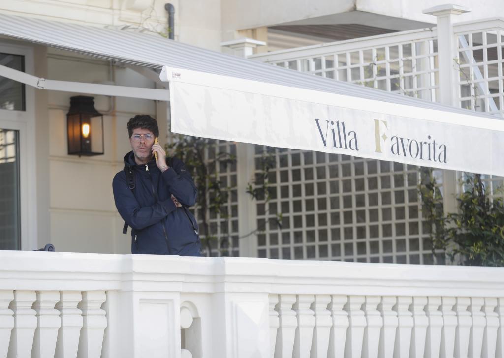 El chef Paulo Airaudo en el Hotel Villa Favorita, donde se encuentra su restaurante.