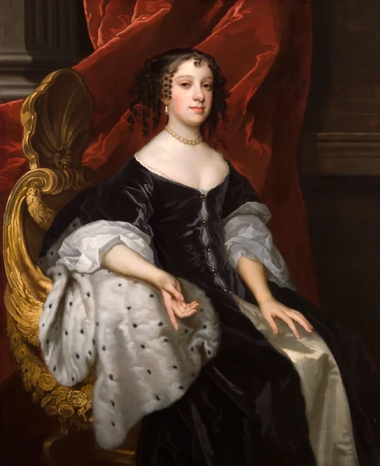Catalina de Braganza, esposa de Carlos II.