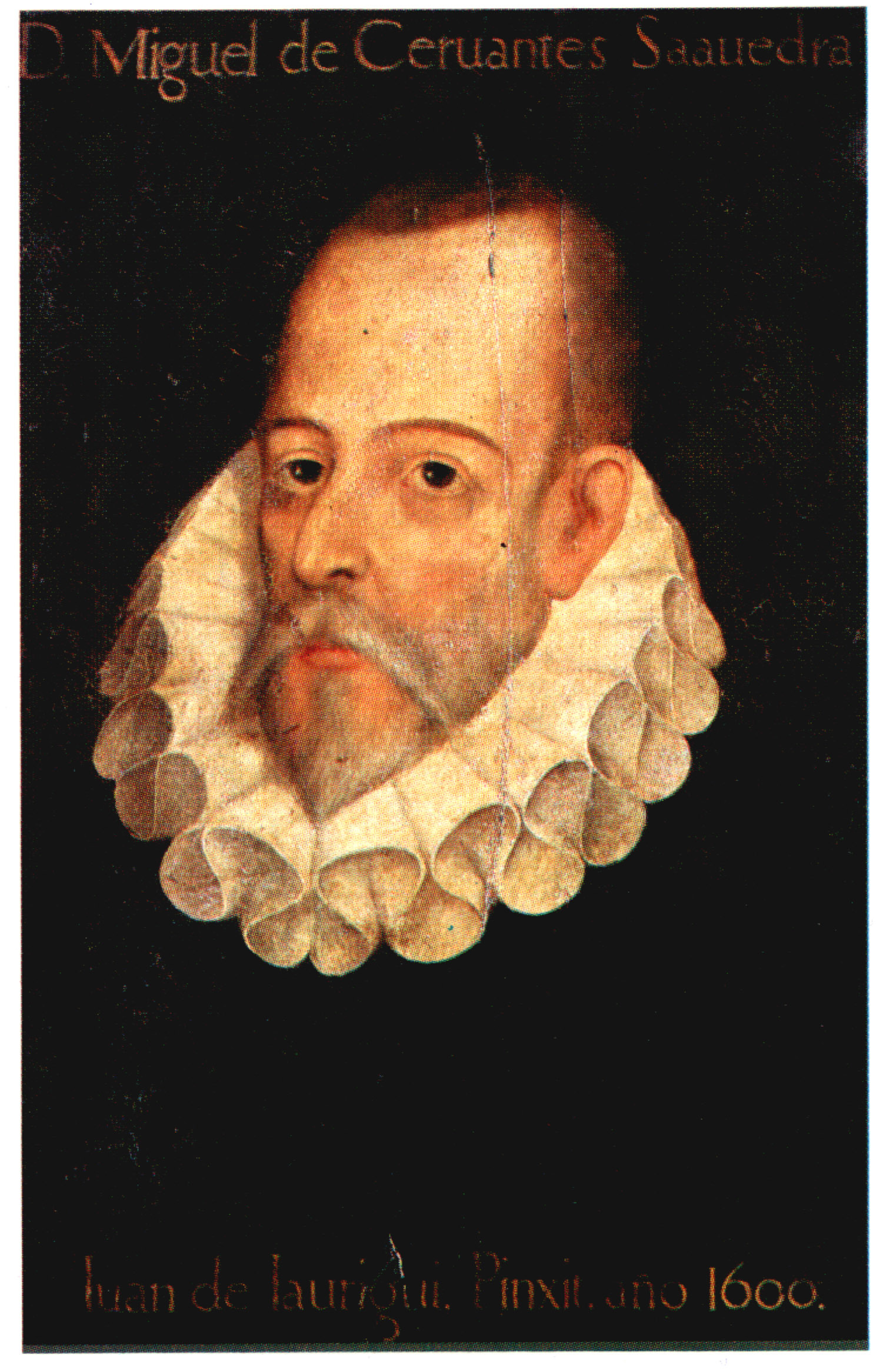 Retrato de Cervantes.
