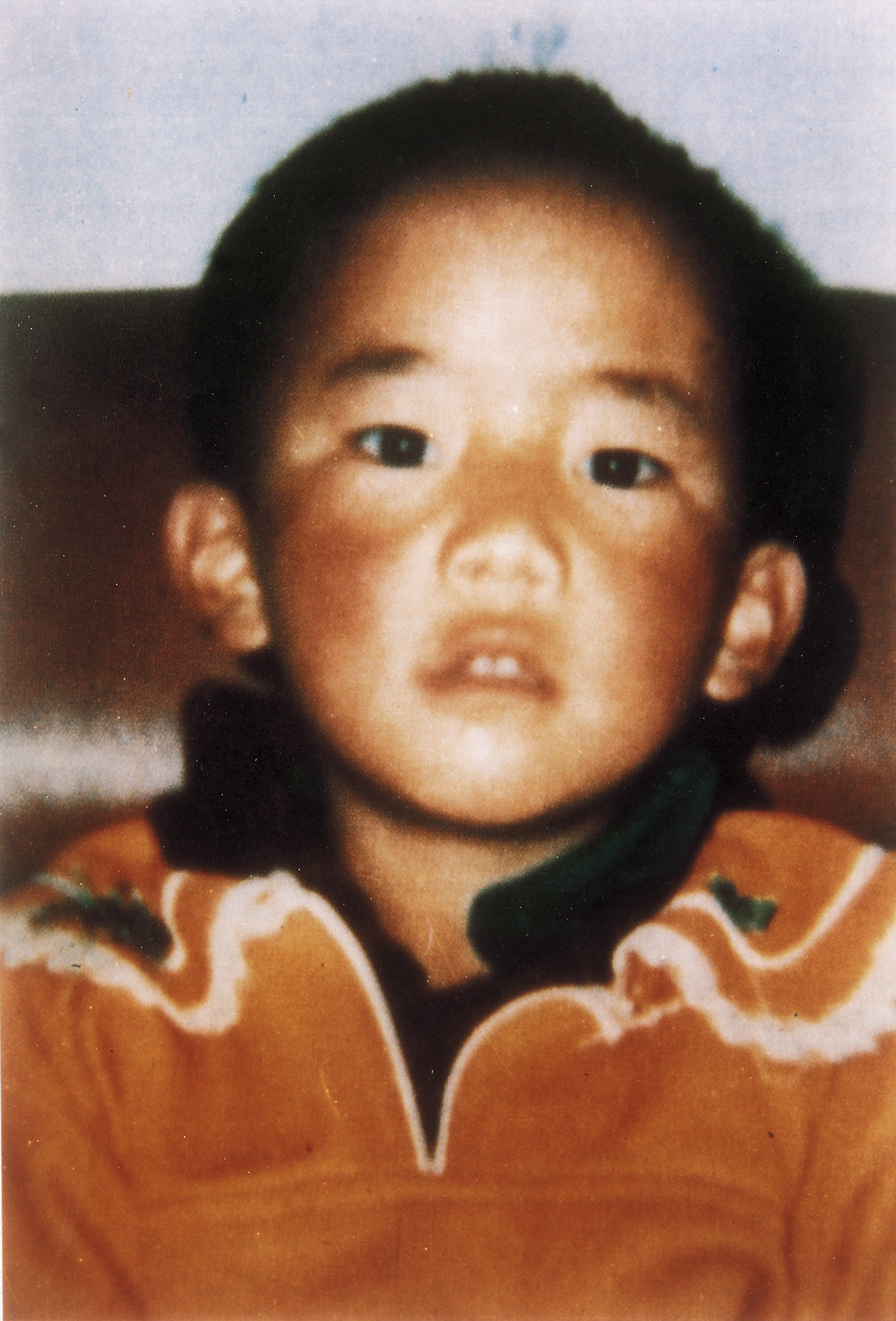 La nica foto del Panchen Lama, tomada cuando tena seis aos.