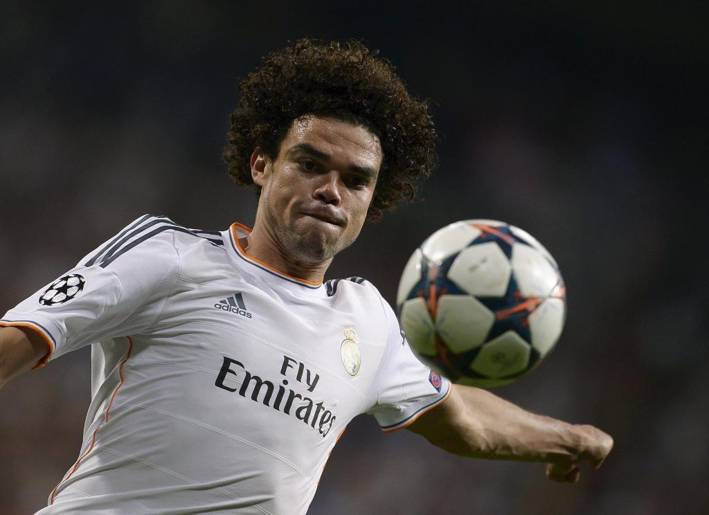 Pepe durante su etapa en el Real Madrid