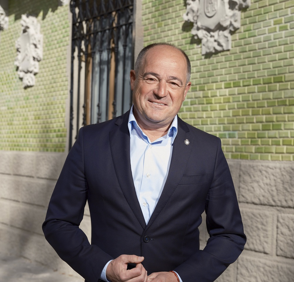 El candidato a la Alcalda de Albacete por el PSOE y actual alcalde, Emilio Sez.