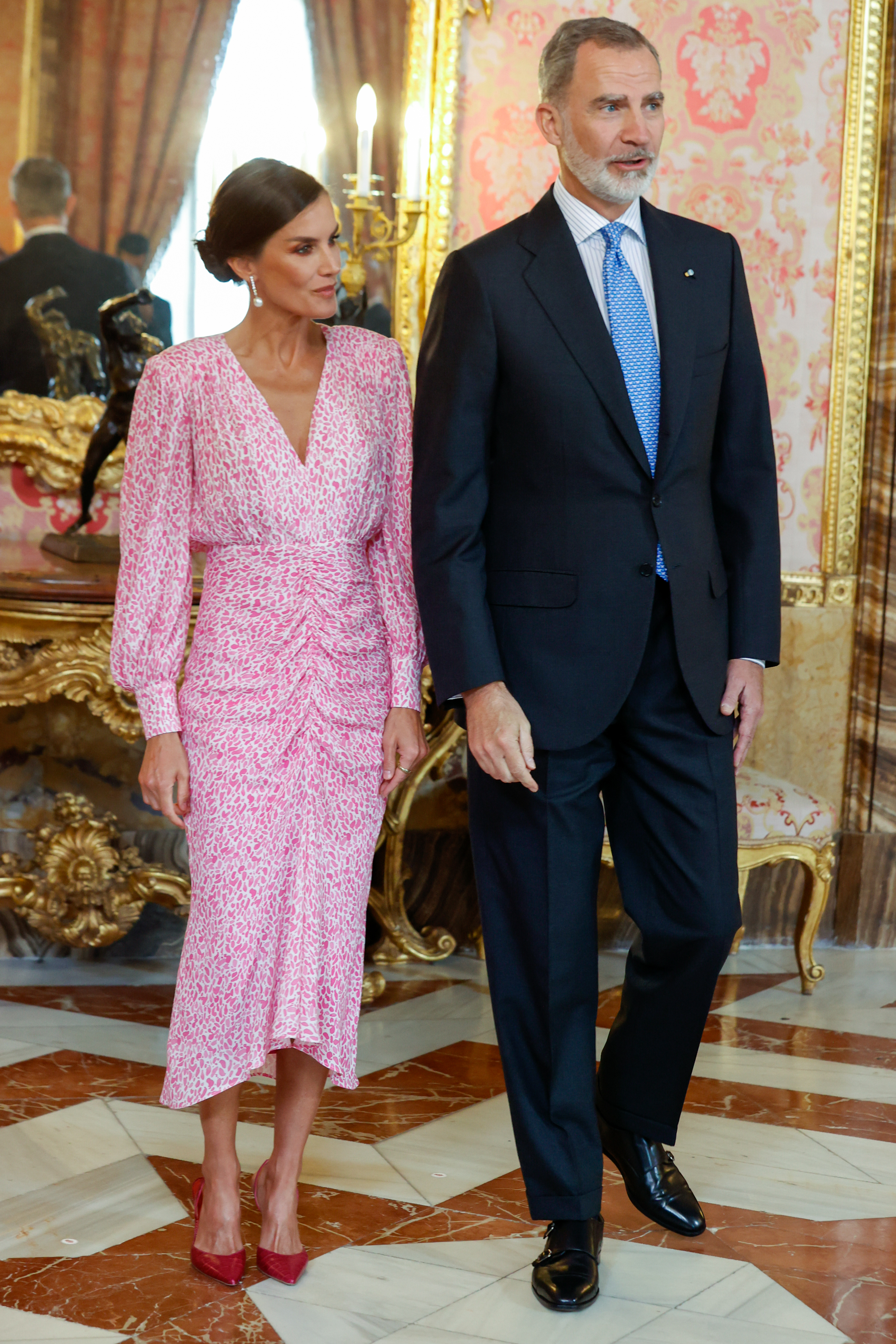 Felipe VI y la reina Letizia, abril 2023