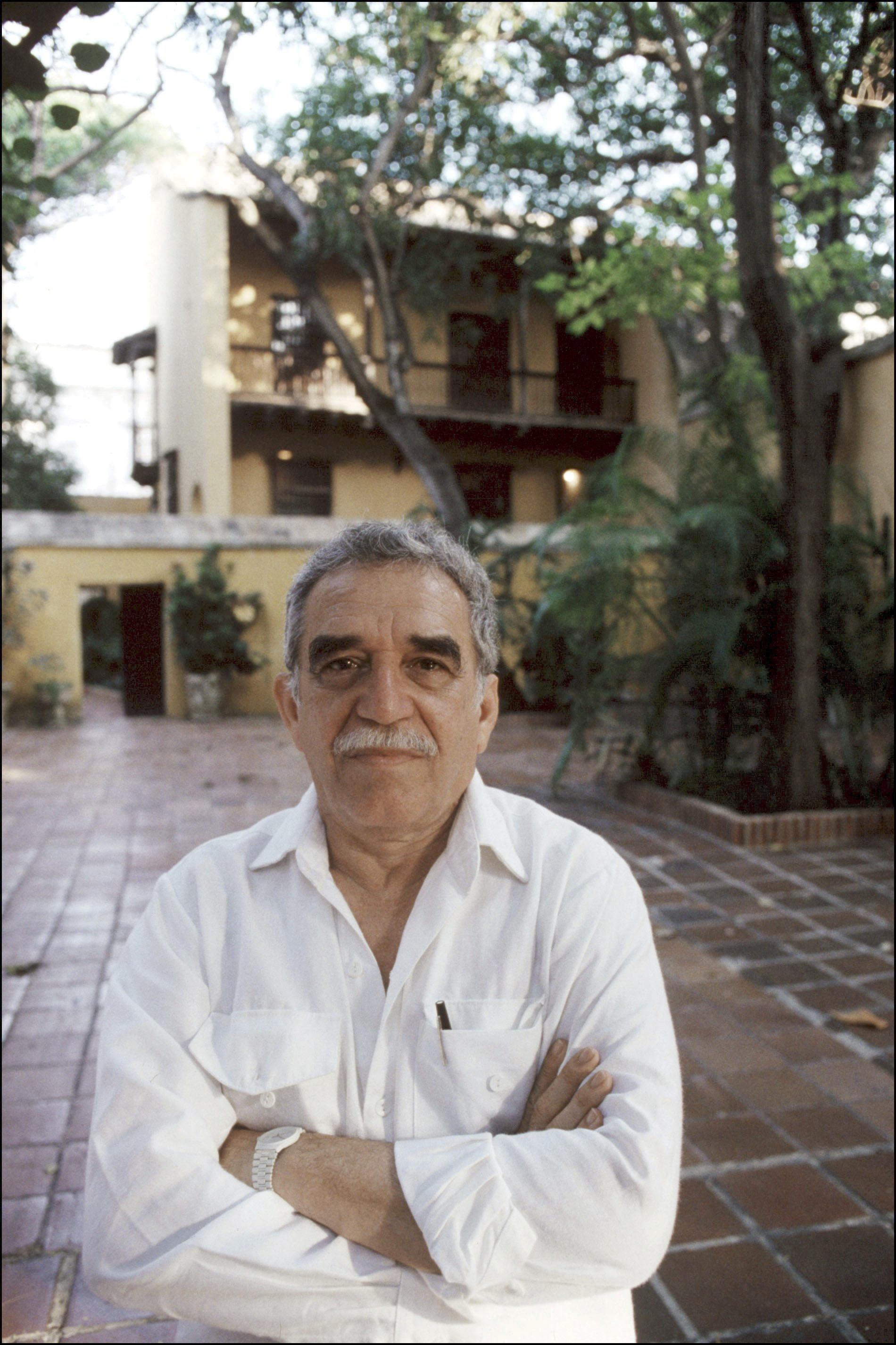 Garca Mrquez, en Colombia, en 1991.